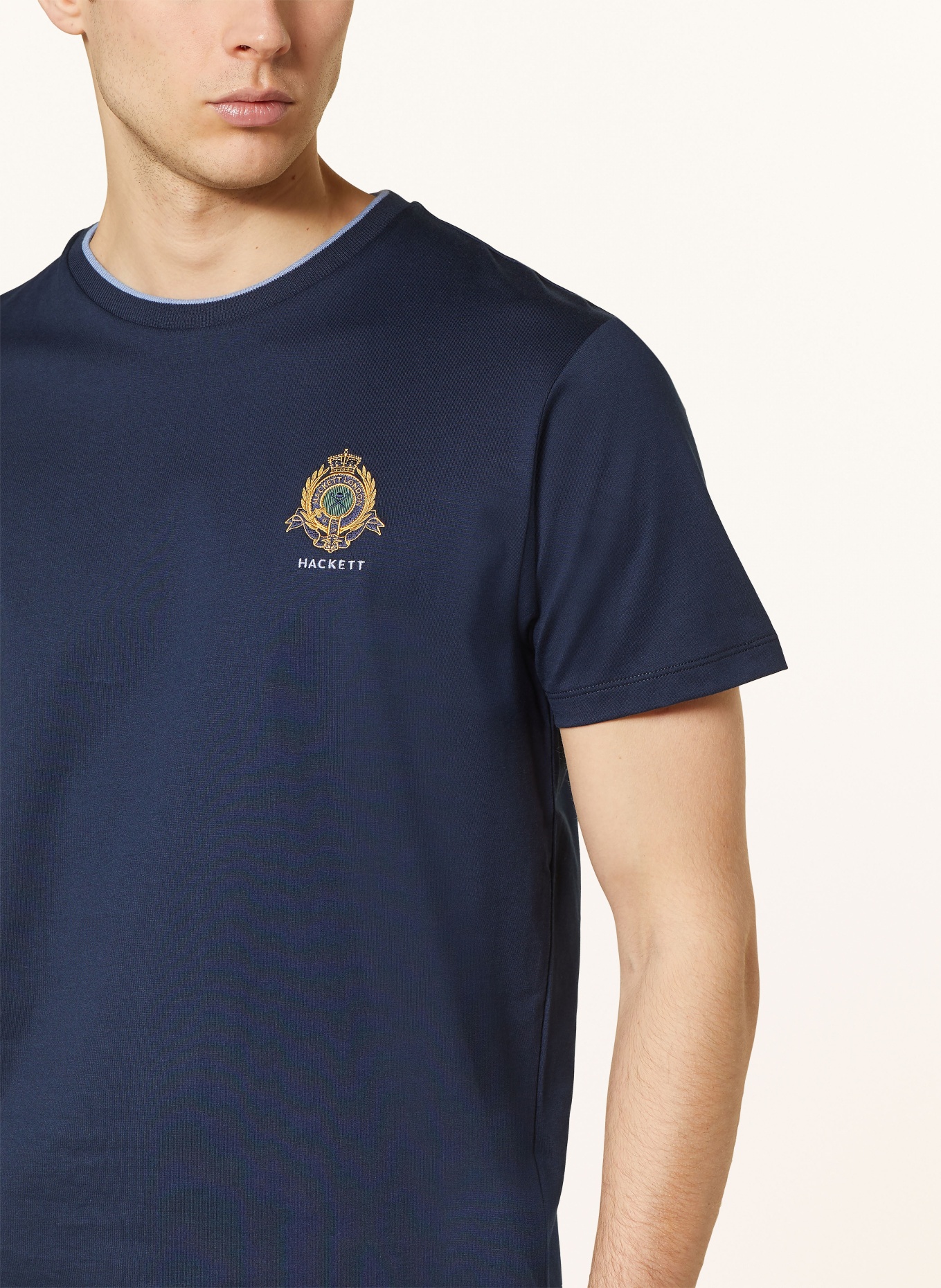HACKETT LONDON T-Shirt, Farbe: DUNKELBLAU (Bild 4)