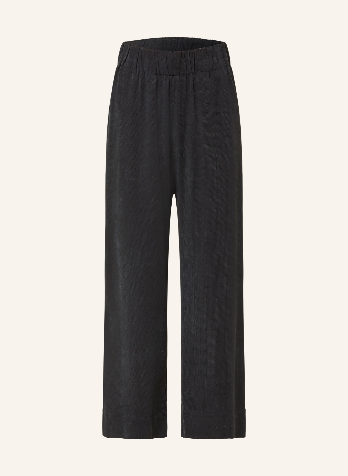 Marc O'Polo DENIM Jersey culottes, Color: BLACK (Image 1)