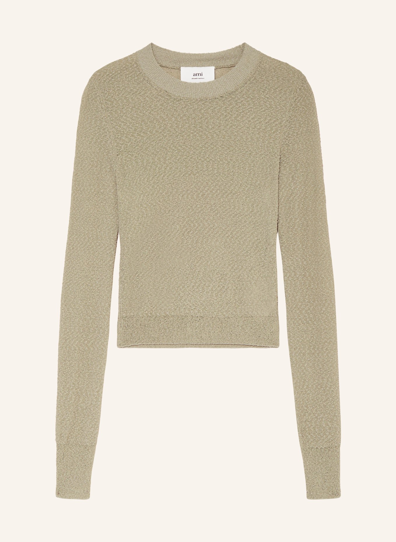 AMI PARIS Sweater, Color: LIGHT GREEN (Image 1)