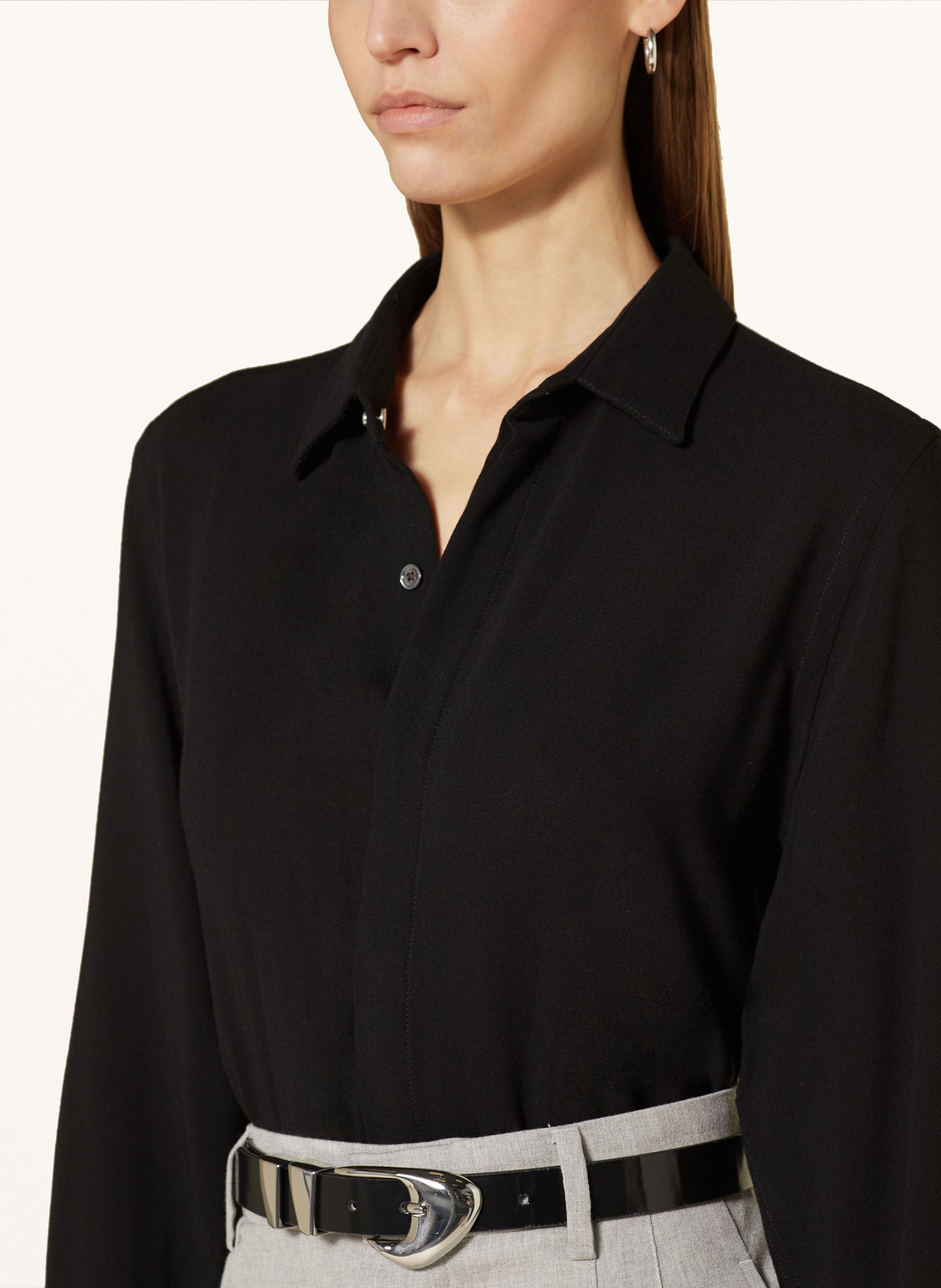 AMI PARIS Shirt blouse, Color: BLACK (Image 4)
