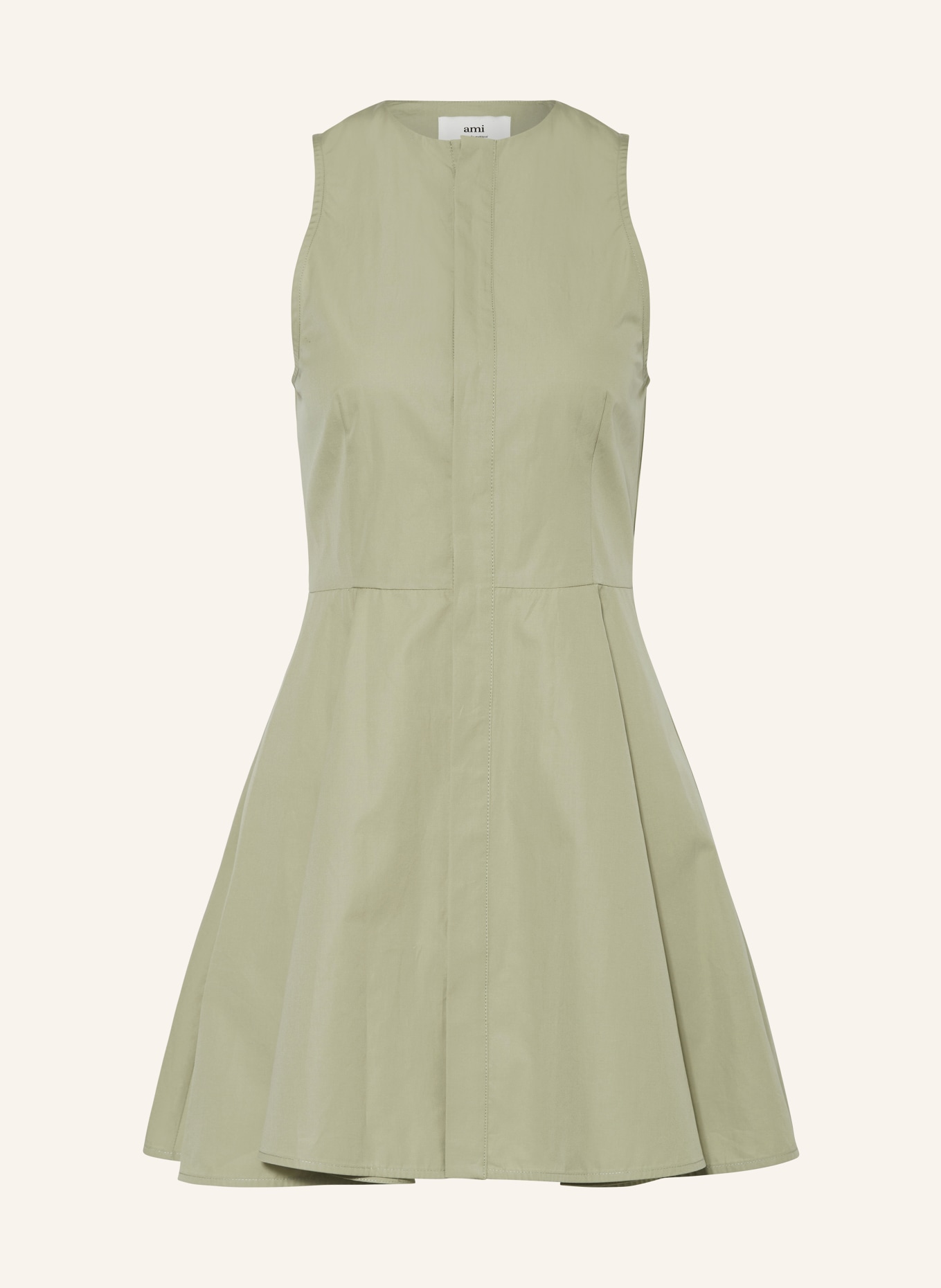 AMI PARIS Kleid, Farbe: HELLGRÜN (Bild 1)