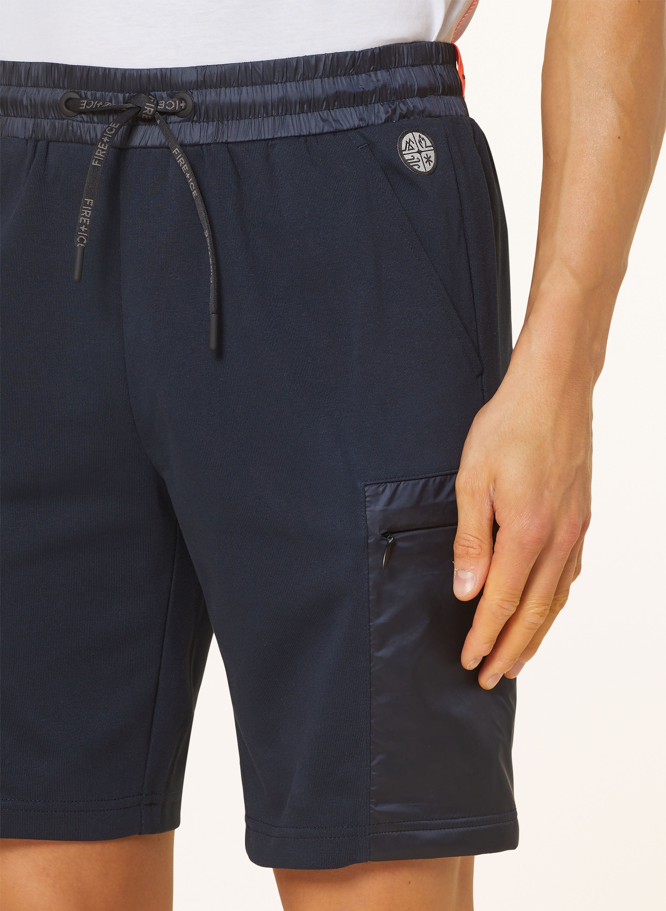 FIRE+ICE Sweat shorts LEJAN regular fit, Color: DARK BLUE (Image 6)