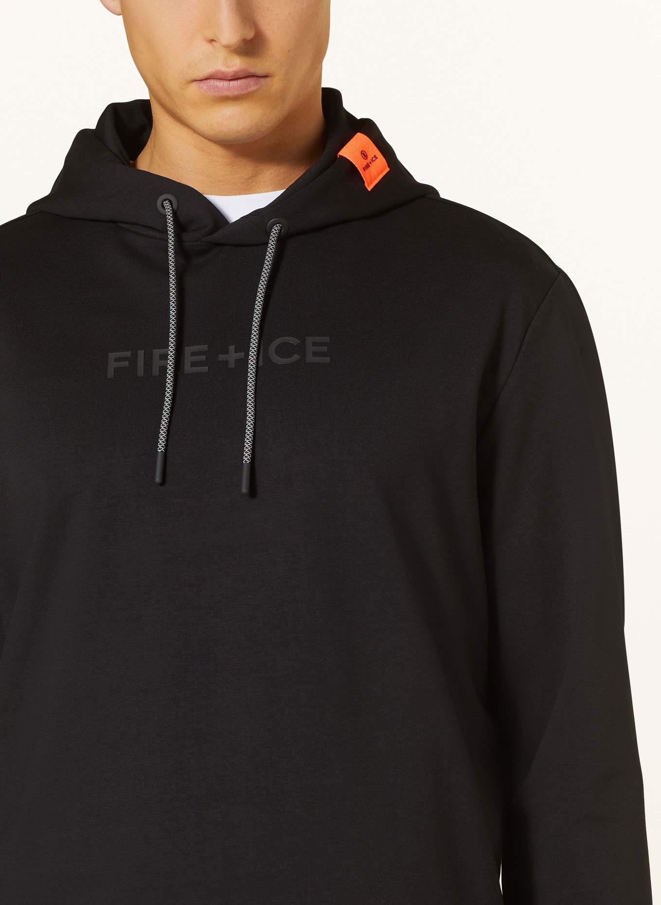 FIRE+ICE Hoodie CADELL, Color: BLACK (Image 5)