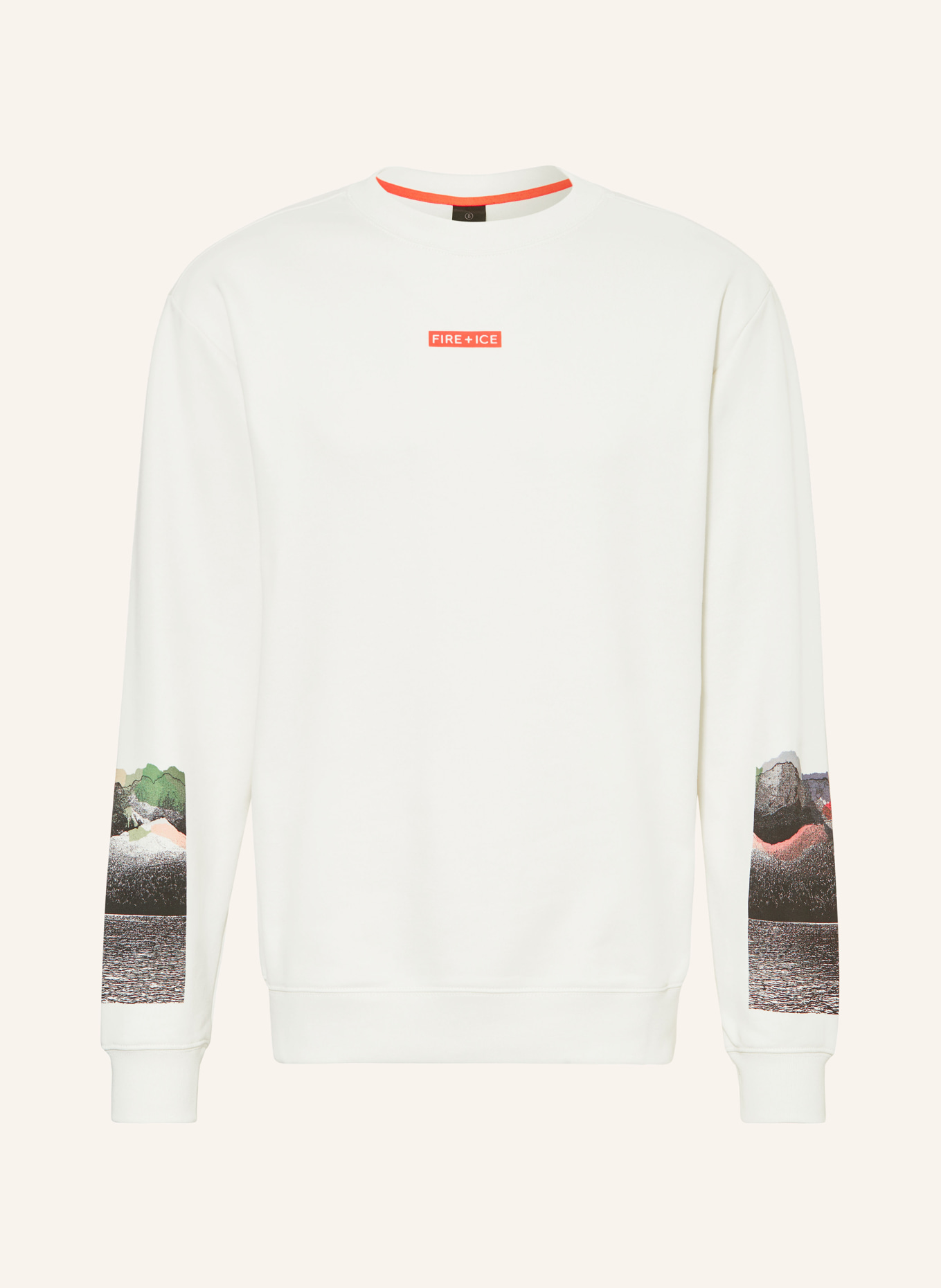 FIRE+ICE Sweatshirt HUNT, Color: WHITE (Image 1)