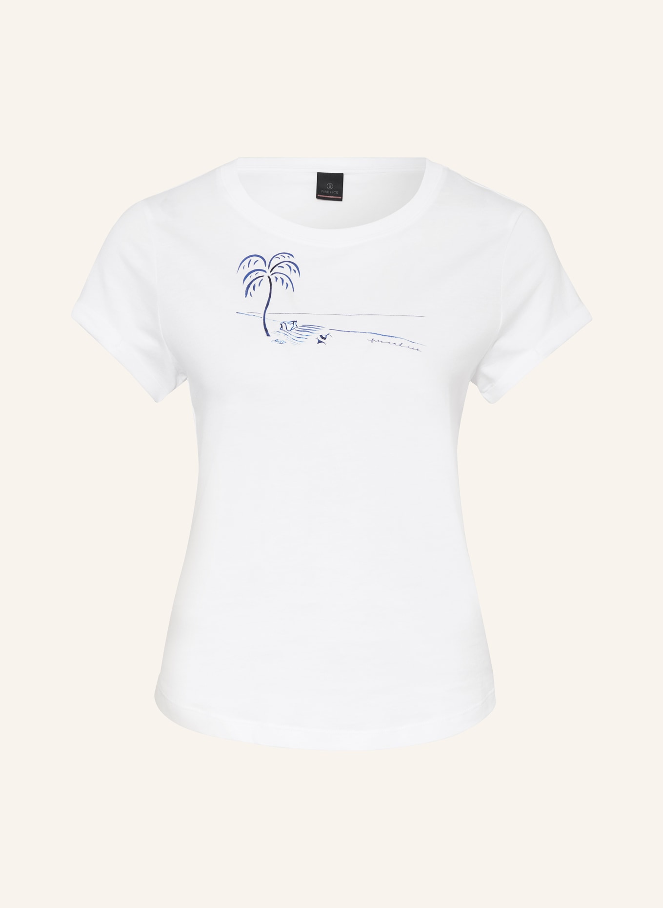 FIRE+ICE T-shirt DEBRA4, Color: WHITE (Image 1)