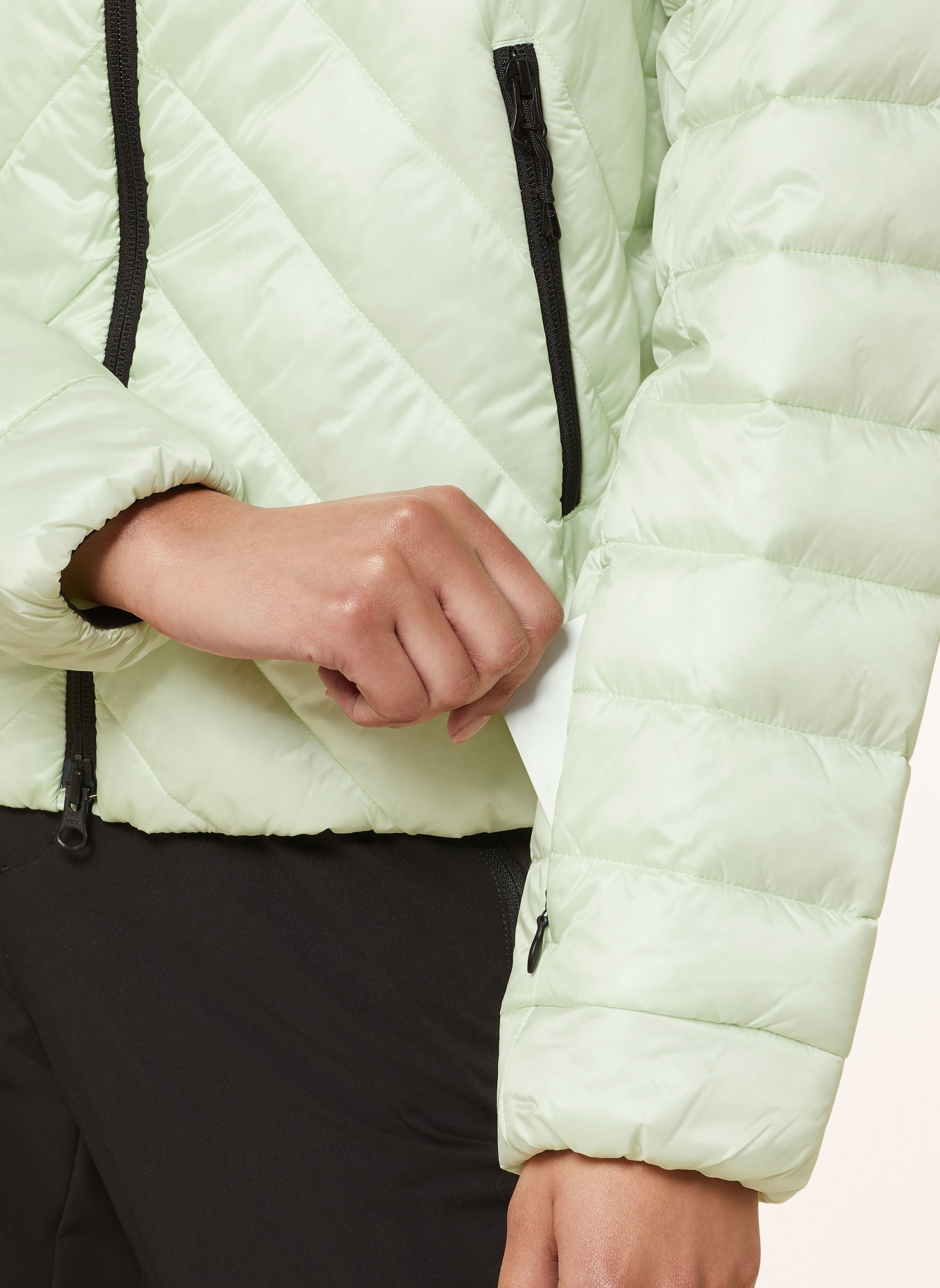FIRE+ICE Quilted jacket AISHA, Color: MINT (Image 6)