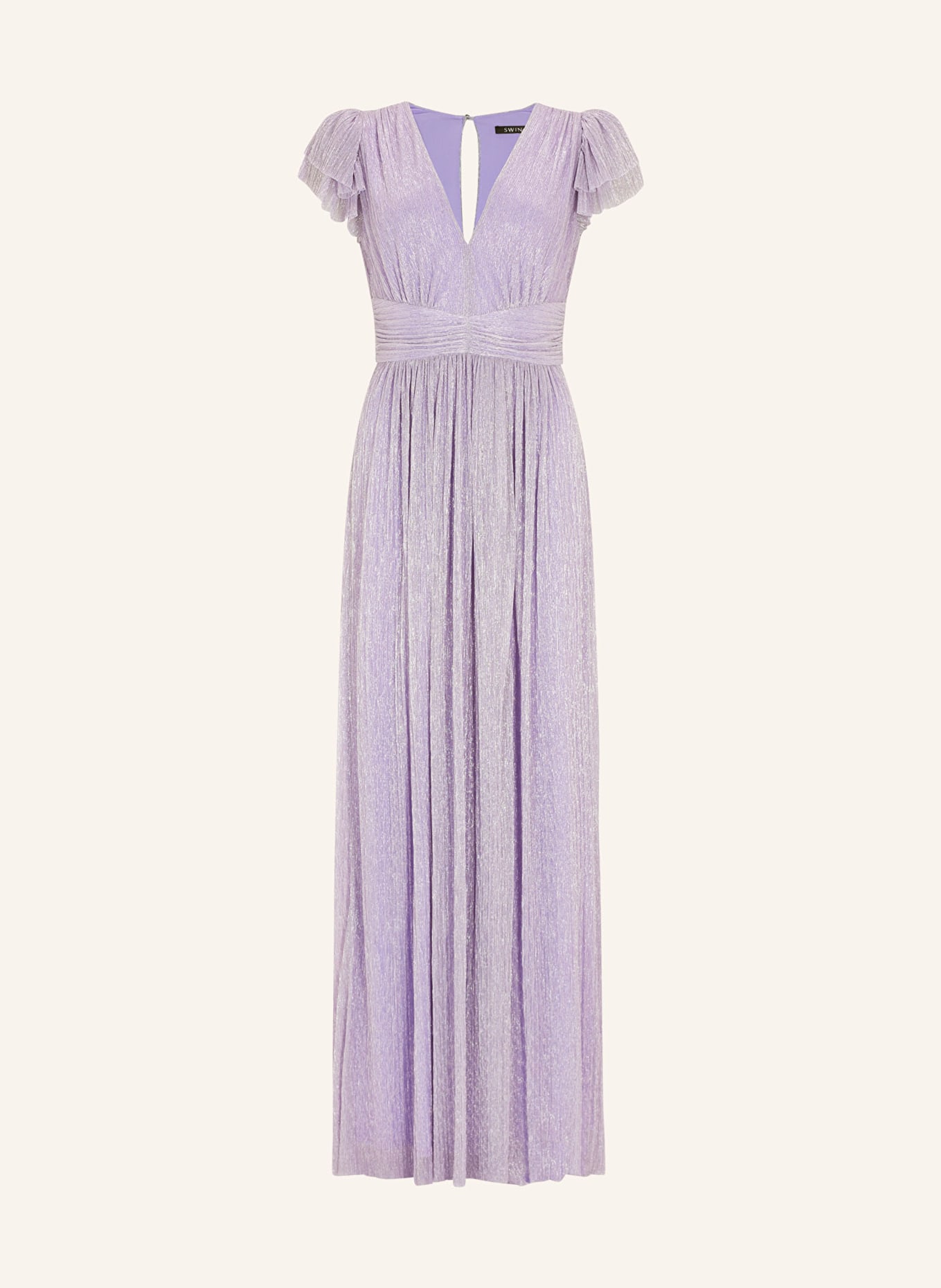 SWING Evening dress with glitter thread, Color: PURPLE (Image 1)