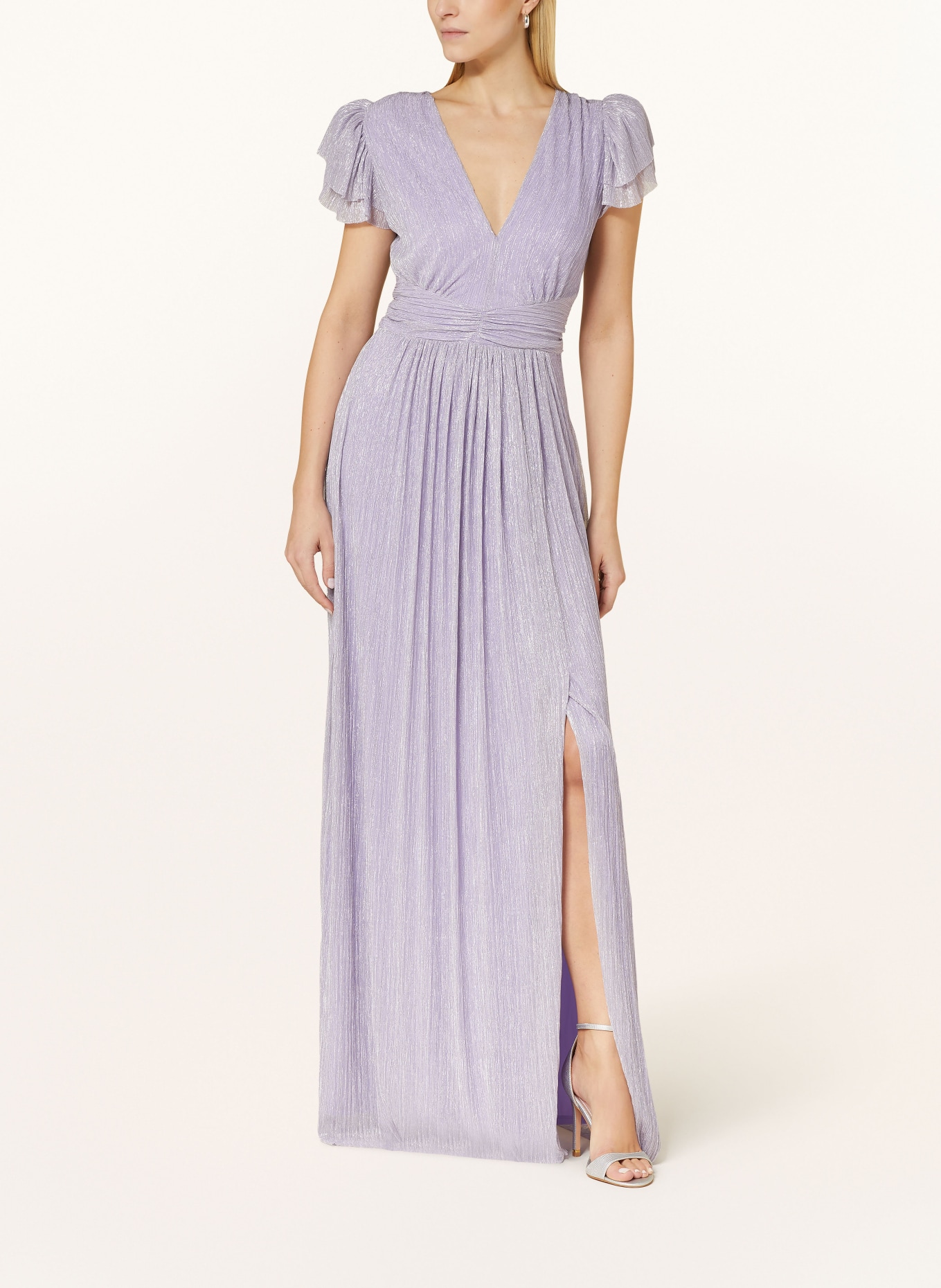 SWING Evening dress with glitter thread, Color: PURPLE (Image 2)