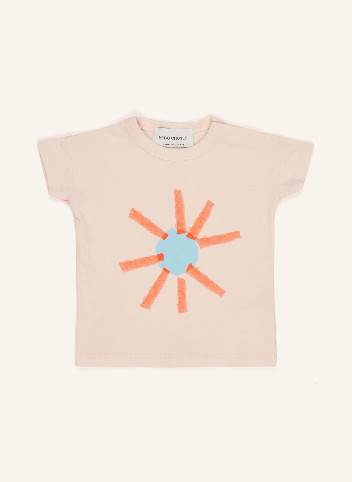 BOBO CHOSES T-shirt, Kolor: LIGHT PINK (Obrazek 1)