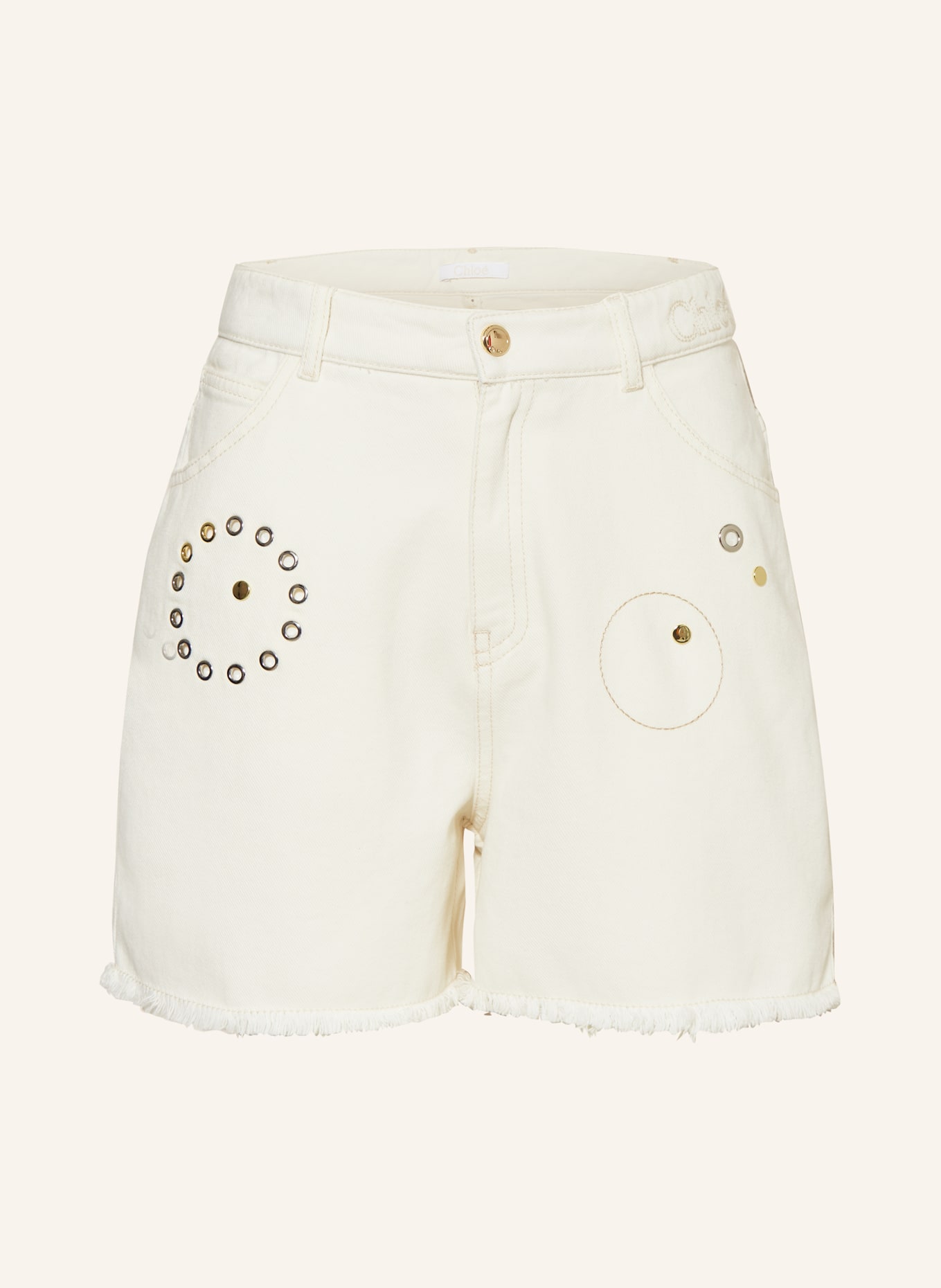 Chloé Shorts, Farbe: Z32 JEANS ELFENBEIN (Bild 1)