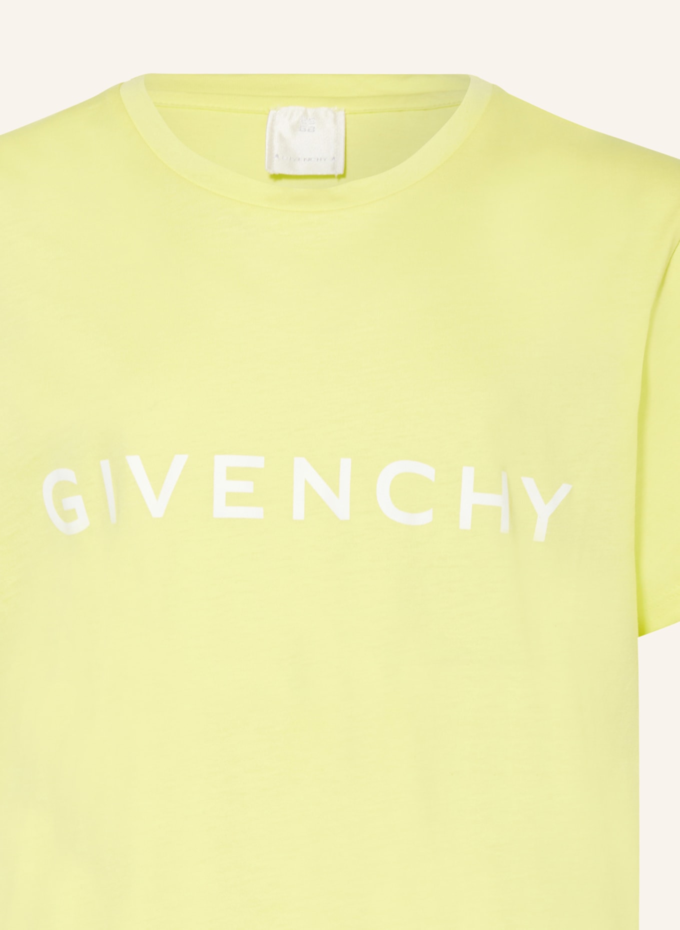 GIVENCHY T-Shirt, Farbe: NEONGELB/ WEISS (Bild 3)