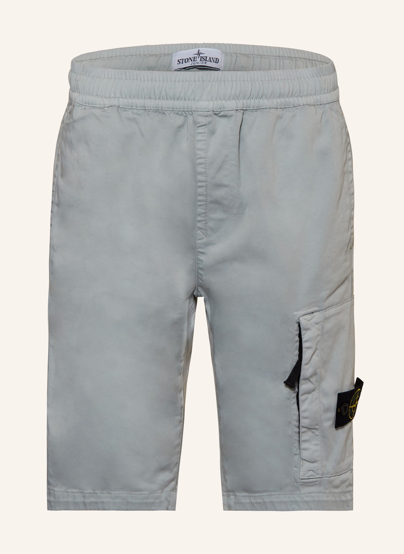 STONE ISLAND JUNIOR Shorts, Farbe: HELLGRAU (Bild 1)