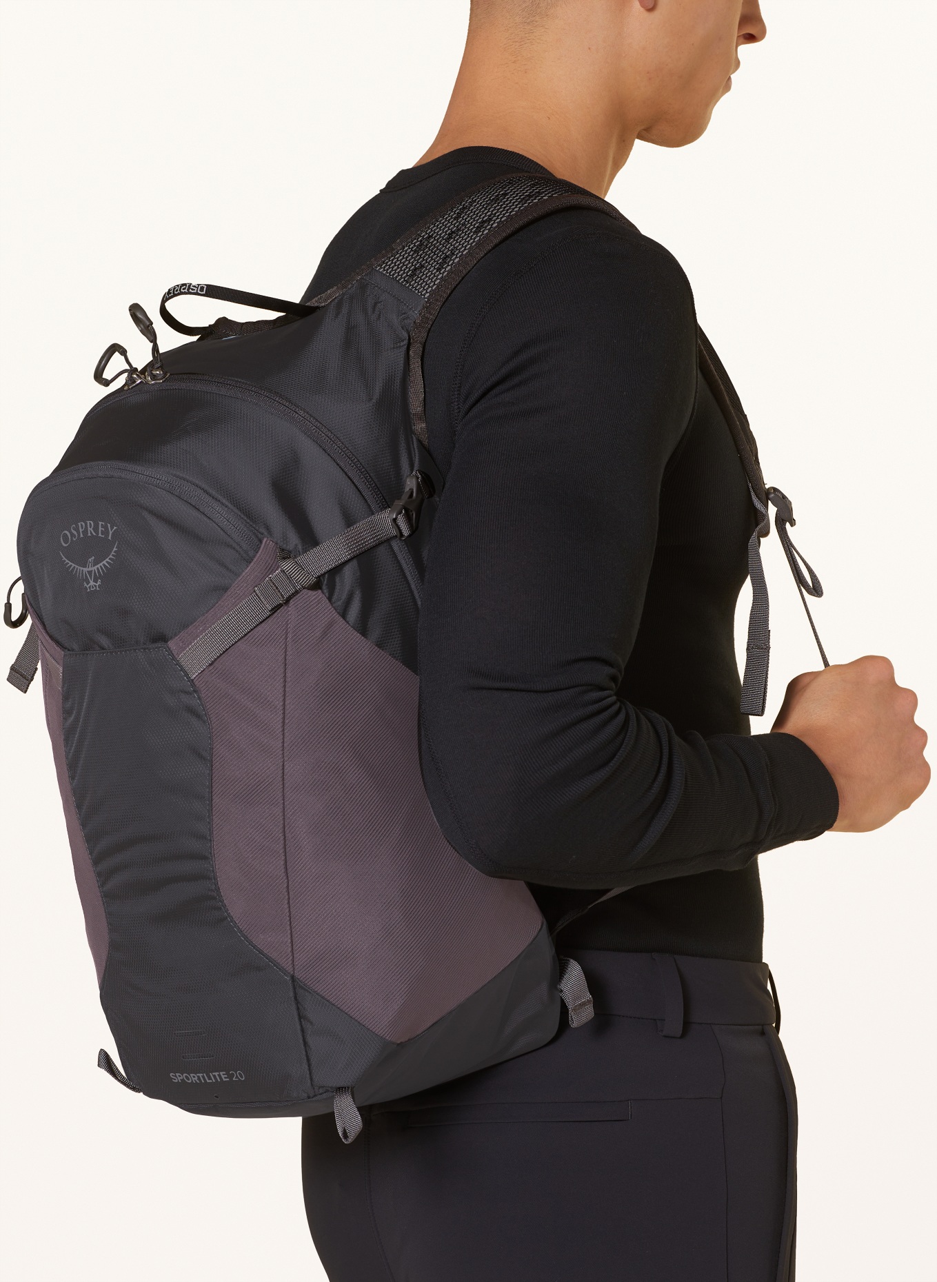 OSPREY Backpack SPORTLITE 20 l, Color: DARK GRAY (Image 4)