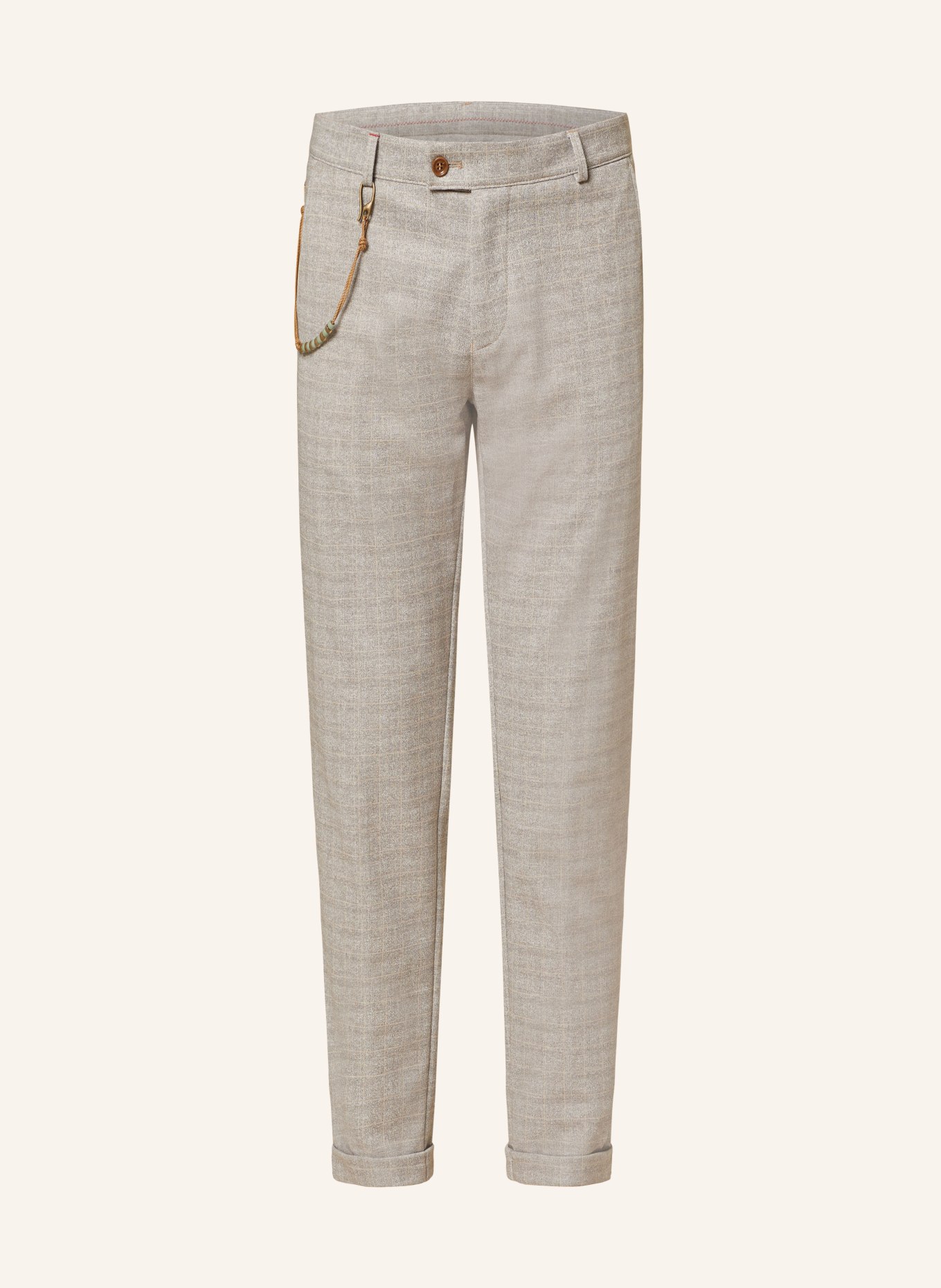 CG - CLUB of GENTS Suit trousers CG CLOW slim fit, Color: 23 dunkelbeige (Image 1)