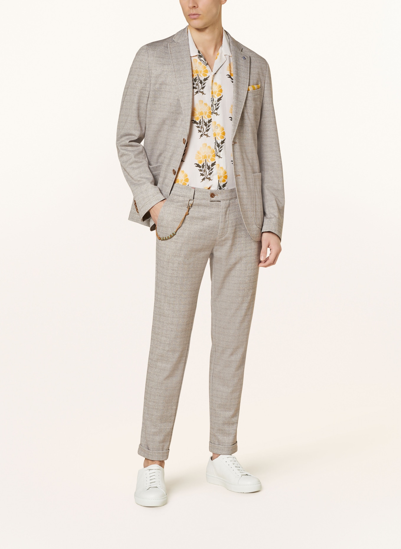 CG - CLUB of GENTS Suit trousers CG CLOW slim fit, Color: 23 dunkelbeige (Image 2)