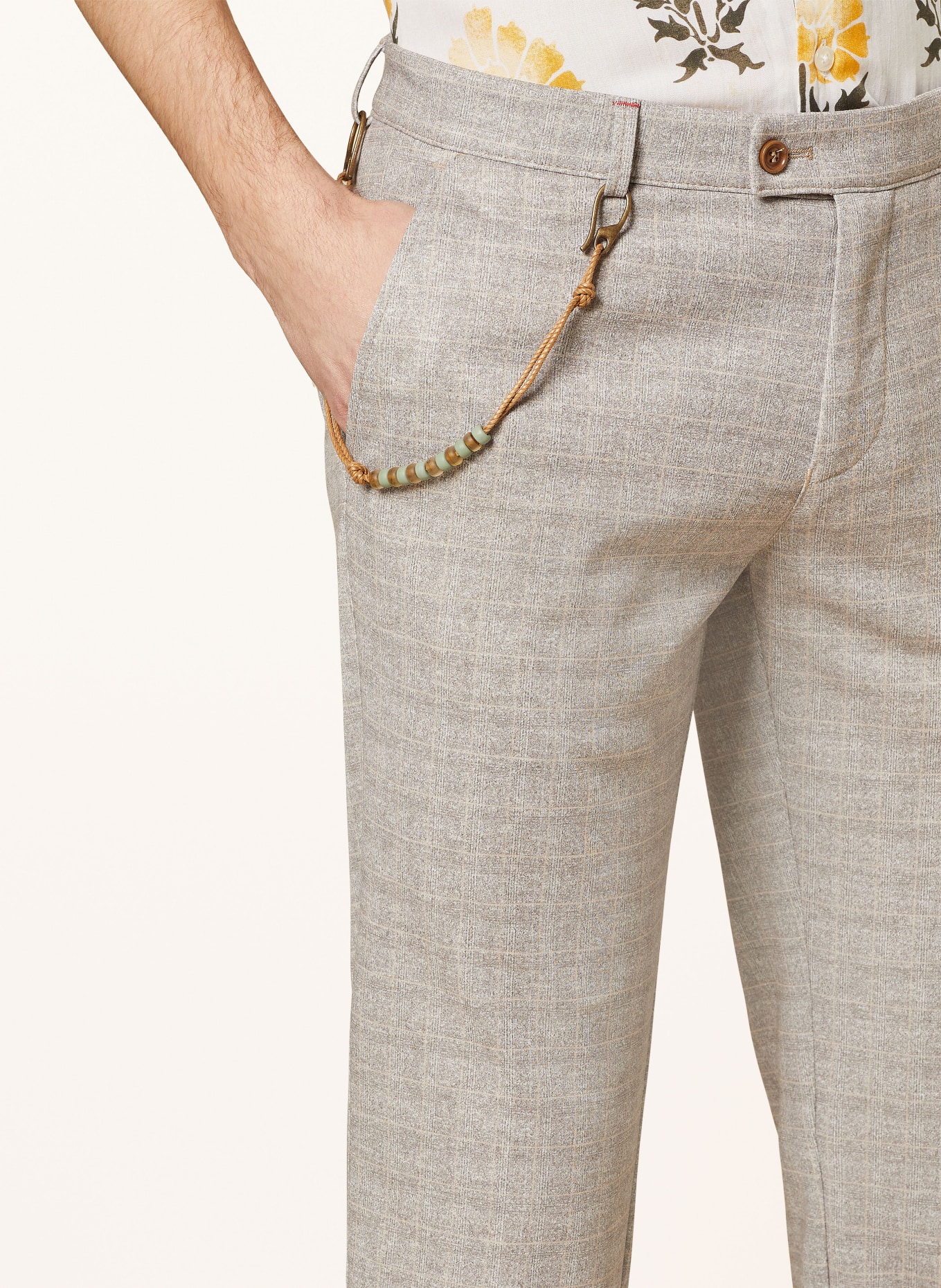 CG - CLUB of GENTS Suit trousers CG CLOW slim fit, Color: 23 dunkelbeige (Image 6)