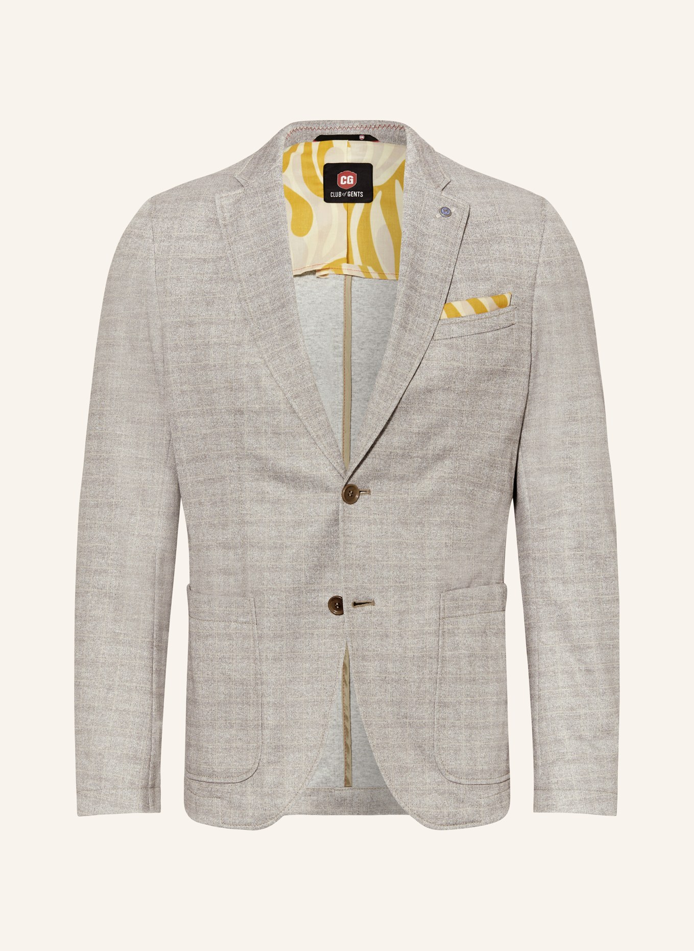 CG - CLUB of GENTS Suit jacket CG CARTER slim fit, Color: 23 dunkelbeige (Image 1)
