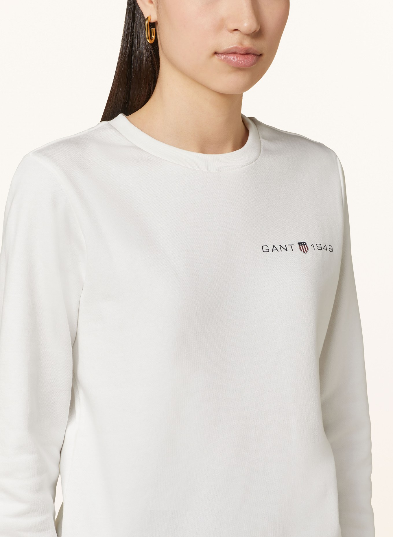 GANT Sweatshirt, Color: WHITE (Image 4)