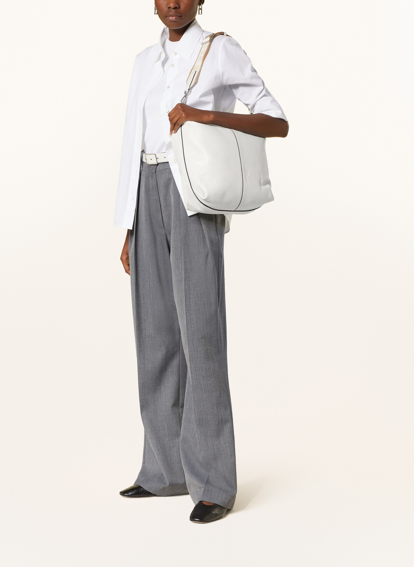 LIEBESKIND Hobo bag PARIS M, Color: WHITE (Image 5)