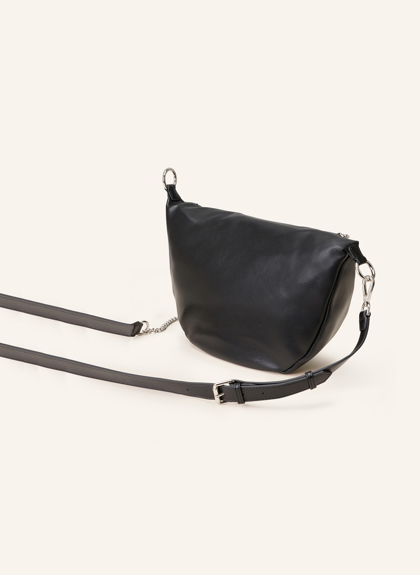 SEIDENFELT Waist bag RYA can be worn as crossbody bag, Color: BLACK (Image 2)