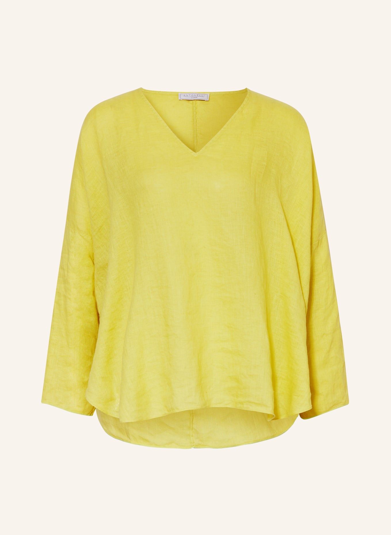 ANTONELLI firenze Shirt blouse BERNARD made of linen, Color: 366 kiwi (Image 1)