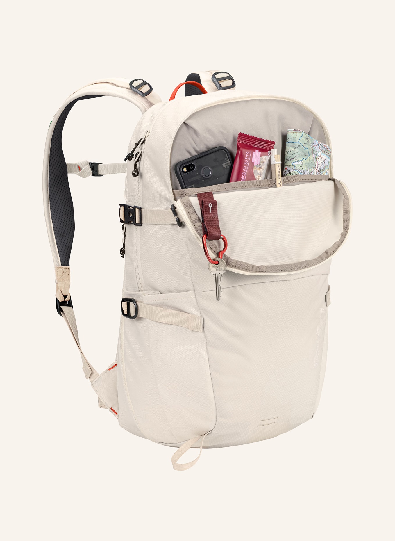 VAUDE Backpack ELOPE 18 + 4 l, Color: ECRU (Image 5)