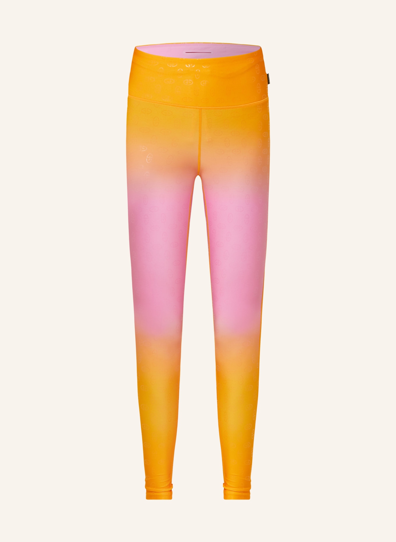 GOLDBERGH Leggings EXERCISE, Color: ORANGE/ PINK (Image 1)