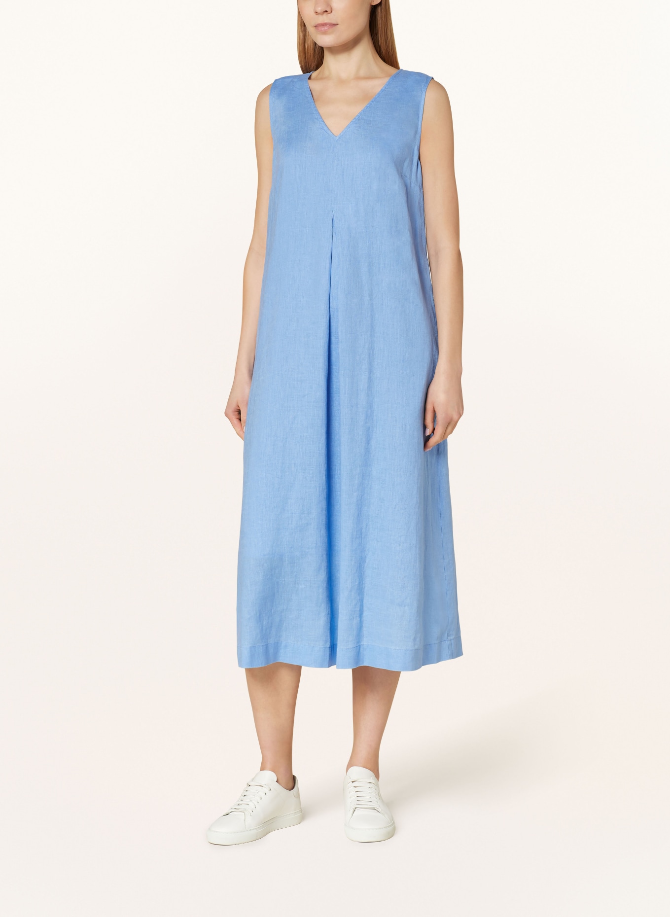 FFC Linen dress, Color: BLUE (Image 2)