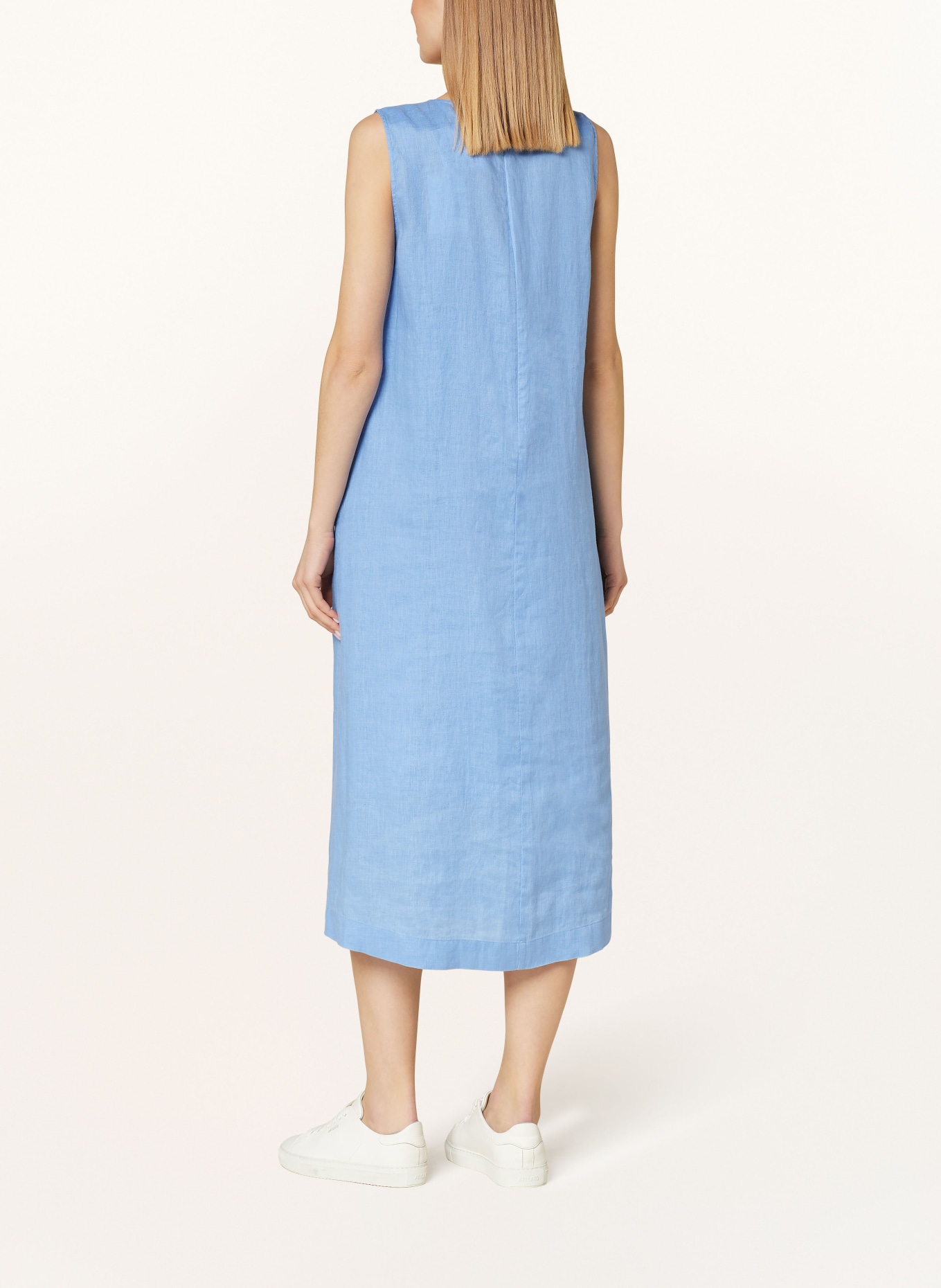FFC Linen dress, Color: BLUE (Image 3)