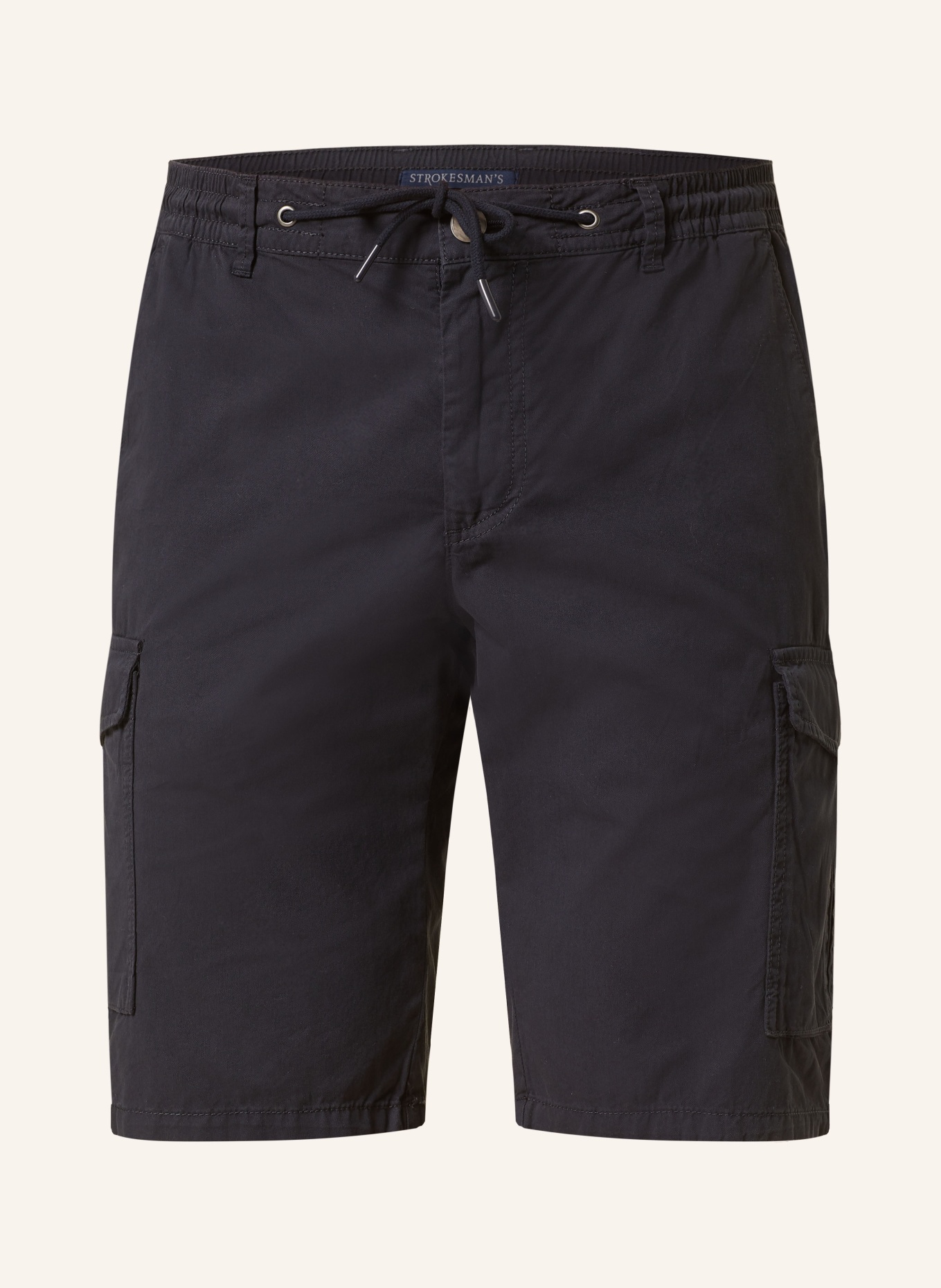 STROKESMAN'S Cargoshorts Comfort Fit, Farbe: DUNKELBLAU (Bild 1)