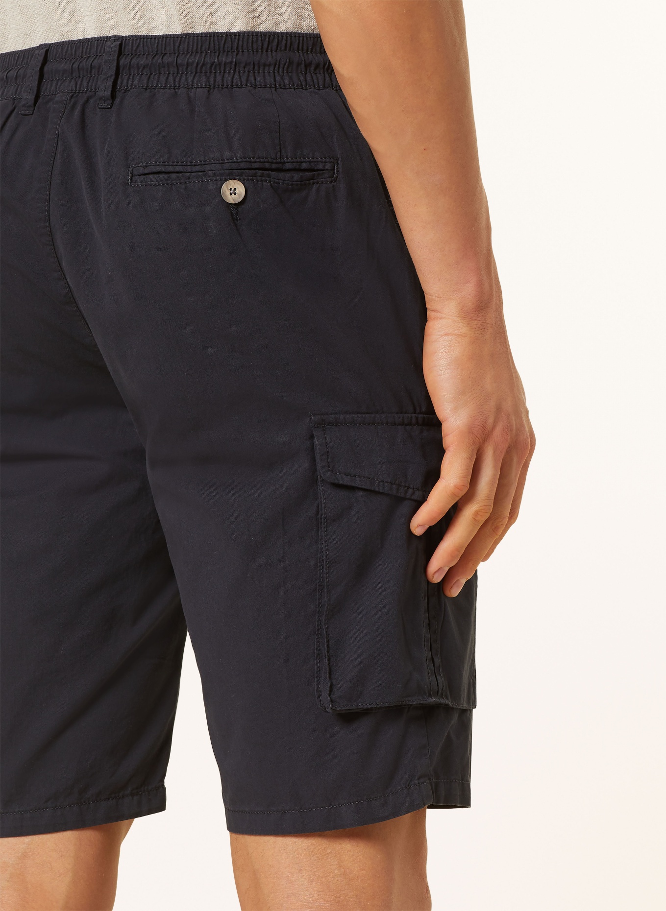 STROKESMAN'S Cargo shorts comfort fit, Color: DARK BLUE (Image 6)