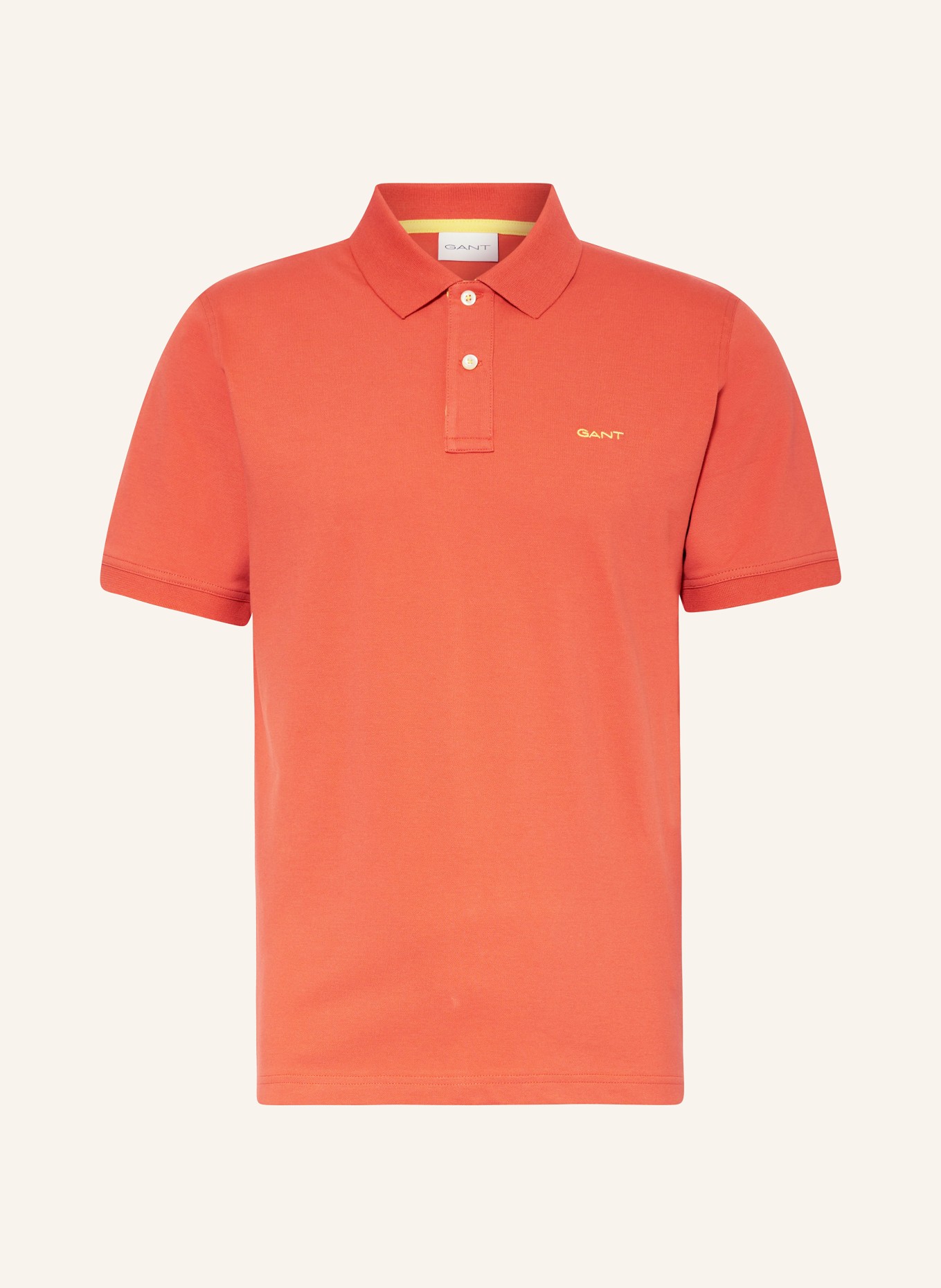 GANT Piqué-Poloshirt, Farbe: ORANGE (Bild 1)
