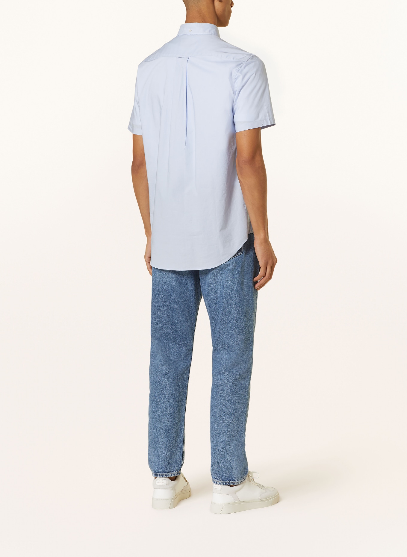 GANT Kurzarm-Hemd Comfort Fit, Farbe: HELLBLAU (Bild 3)