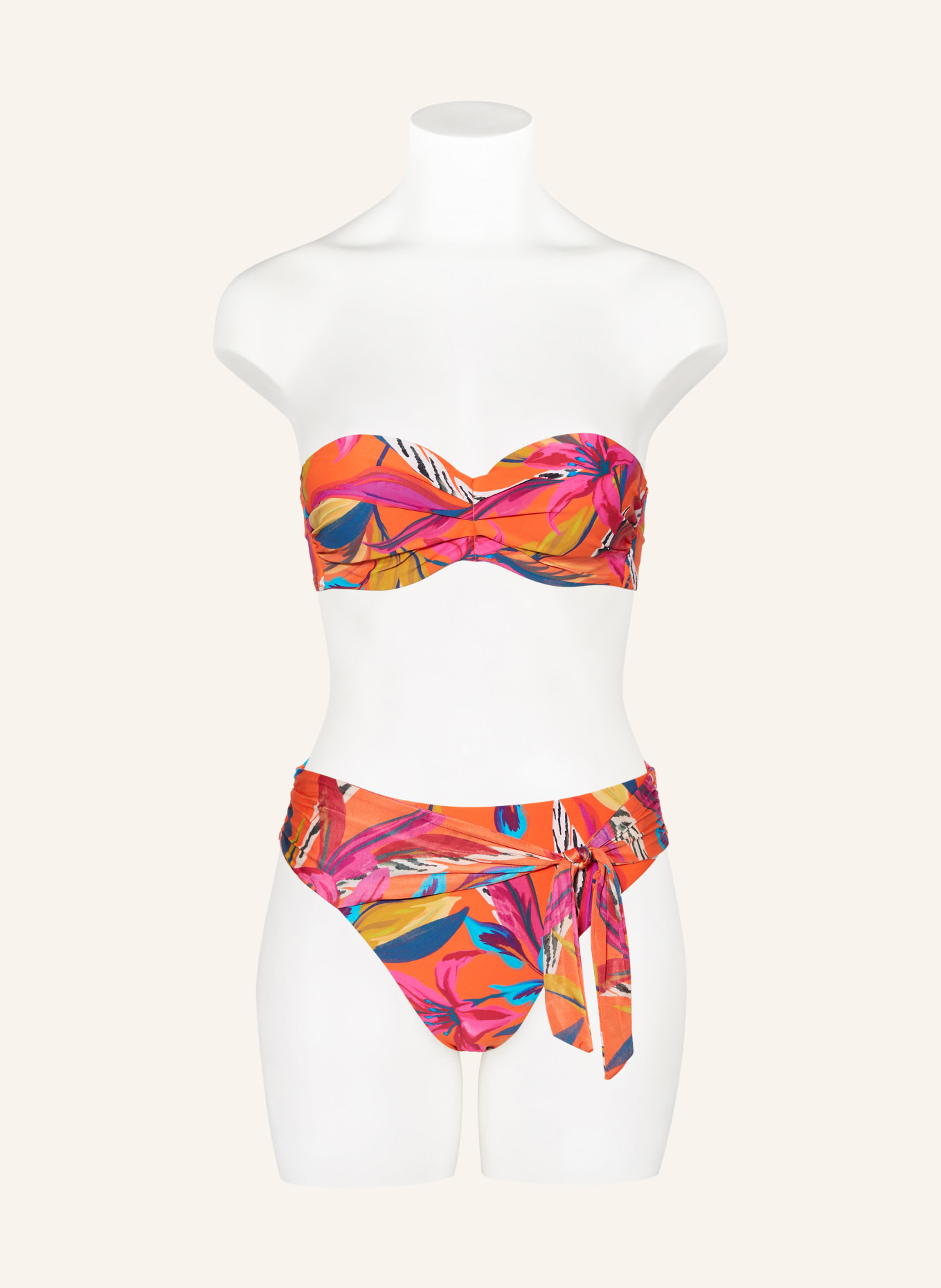 CYELL Bügel-Bikini-Top BORA BORA, Farbe: PINK/ ORANGE/ GELB (Bild 4)