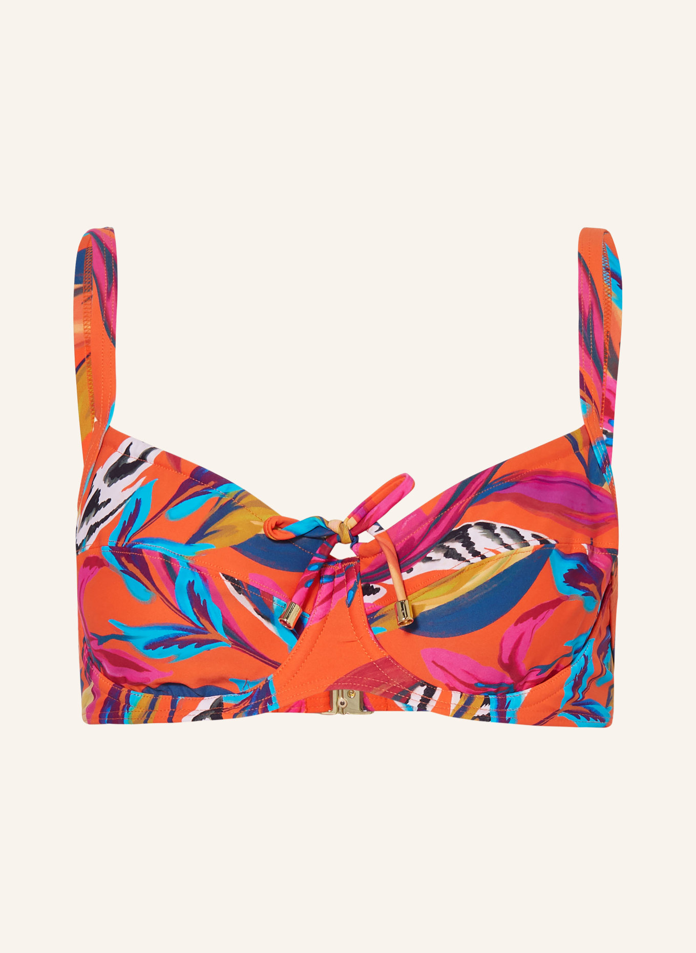 CYELL Underwired bikini top BORA BORA, Color: ORANGE/ FUCHSIA/ DARK YELLOW (Image 1)