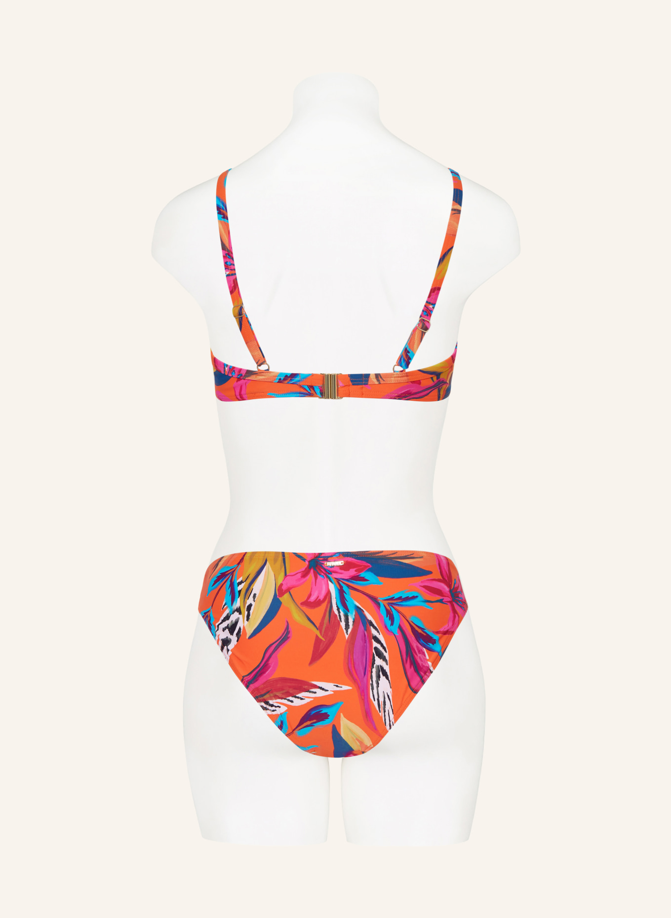 CYELL Bügel-Bikini-Top BORA BORA, Farbe: ORANGE/ FUCHSIA/ DUNKELGELB (Bild 3)