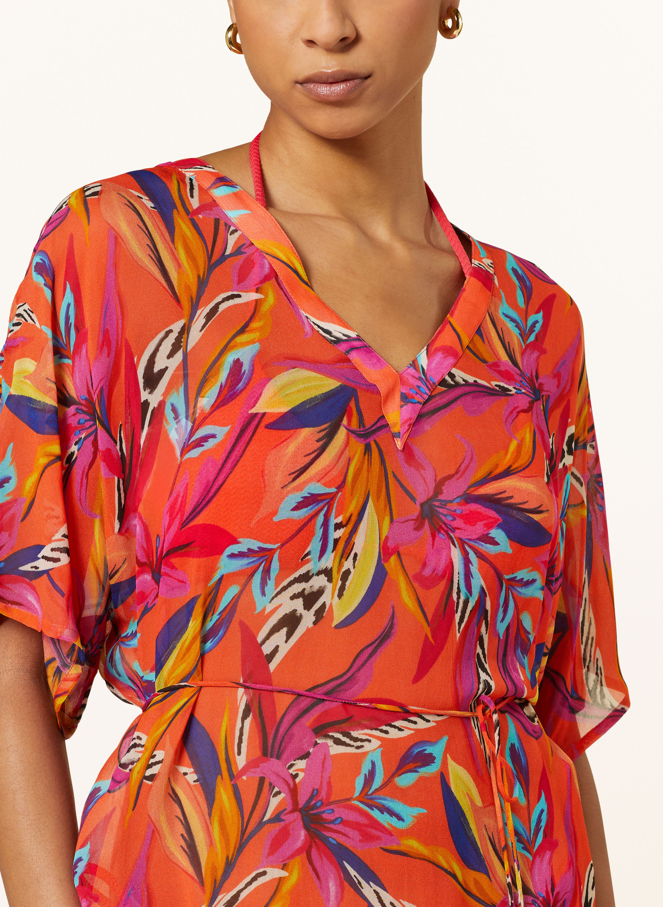 CYELL Beach dress BORA BORA, Color: ORANGE/ PURPLE/ TURQUOISE (Image 4)