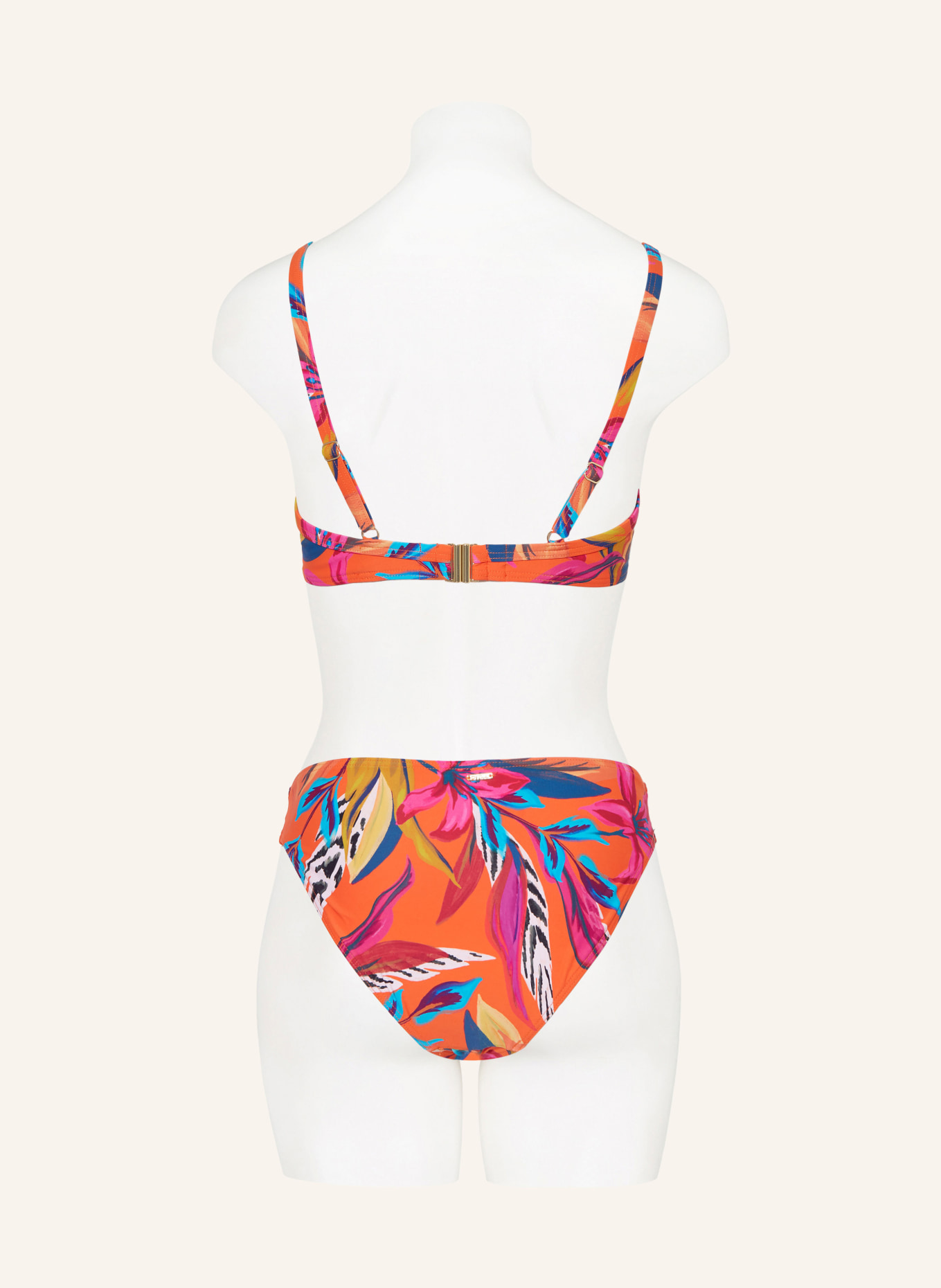 CYELL Basic-Bikini-Hose BORA BORA, Farbe: ORANGE/ FUCHSIA/ DUNKELGELB (Bild 3)