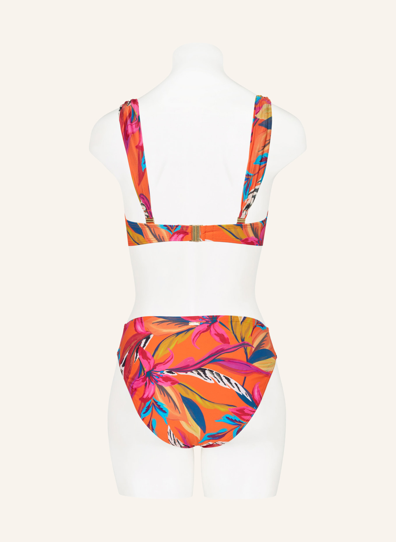 CYELL Basic bikini bottoms BORA BORA, Color: ORANGE/ FUCHSIA/ YELLOW (Image 3)