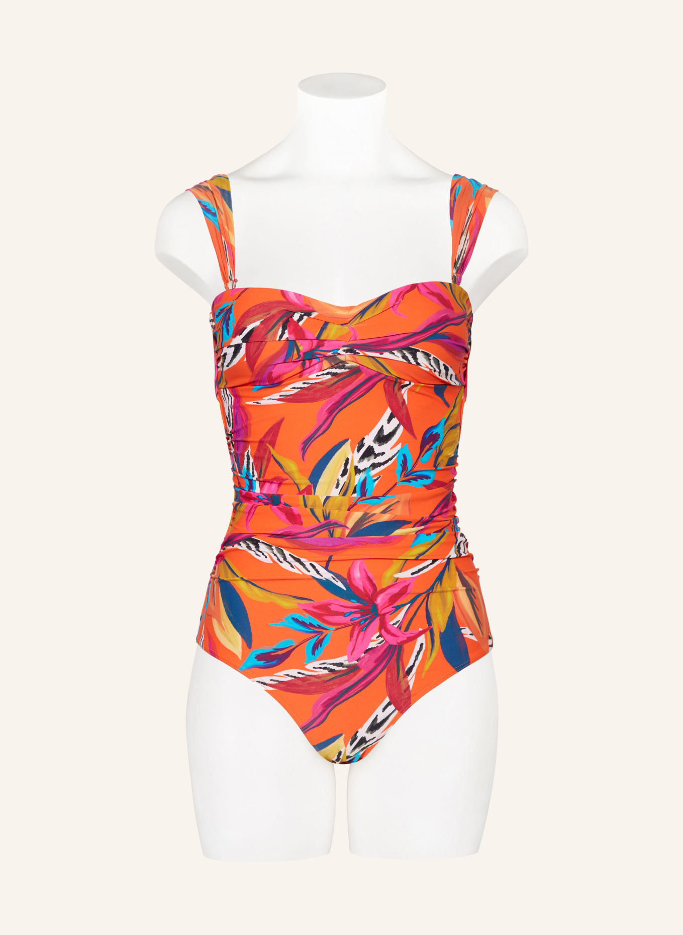 CYELL Bandeau swimsuit BORA BORA, Color: ORANGE/ PINK/ YELLOW (Image 2)
