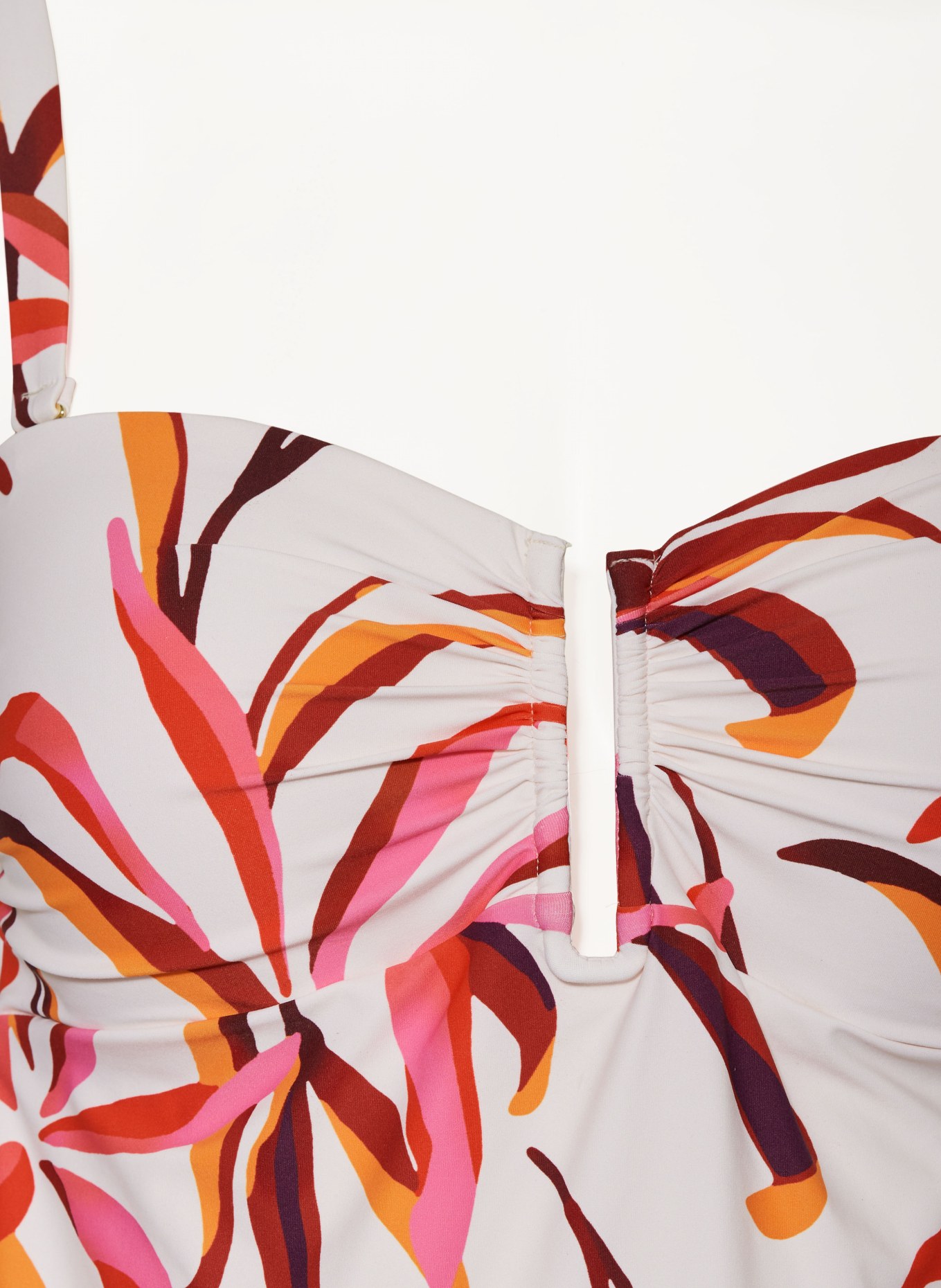 CYELL Tankini-Top JAPANESE FLORAL, Farbe: WEISS/ ORANGE/ PINK (Bild 5)