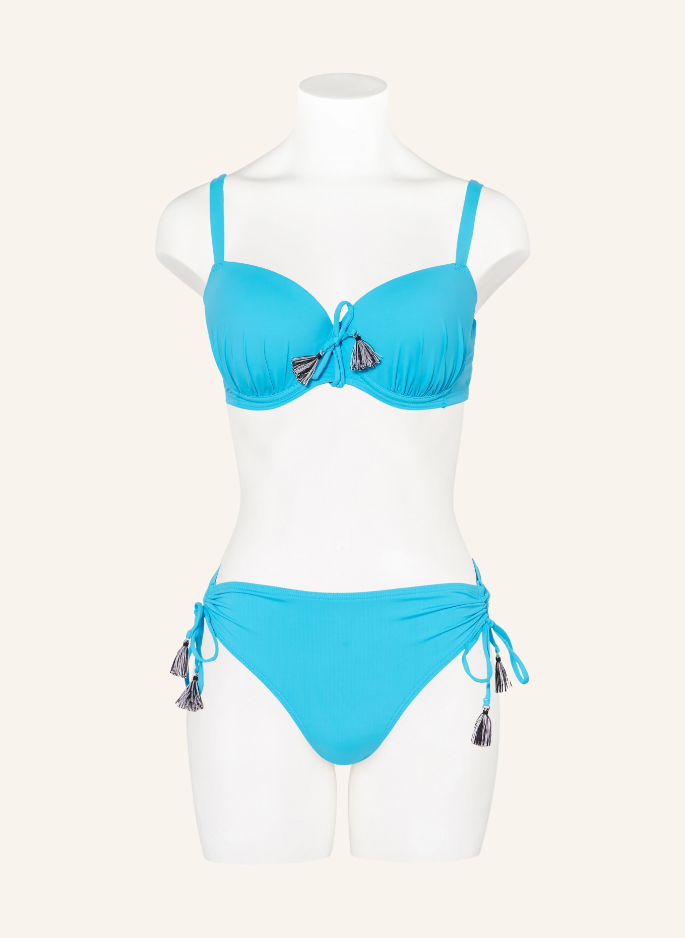 CYELL High-waist bikini bottoms AQUA, Color: TURQUOISE (Image 2)