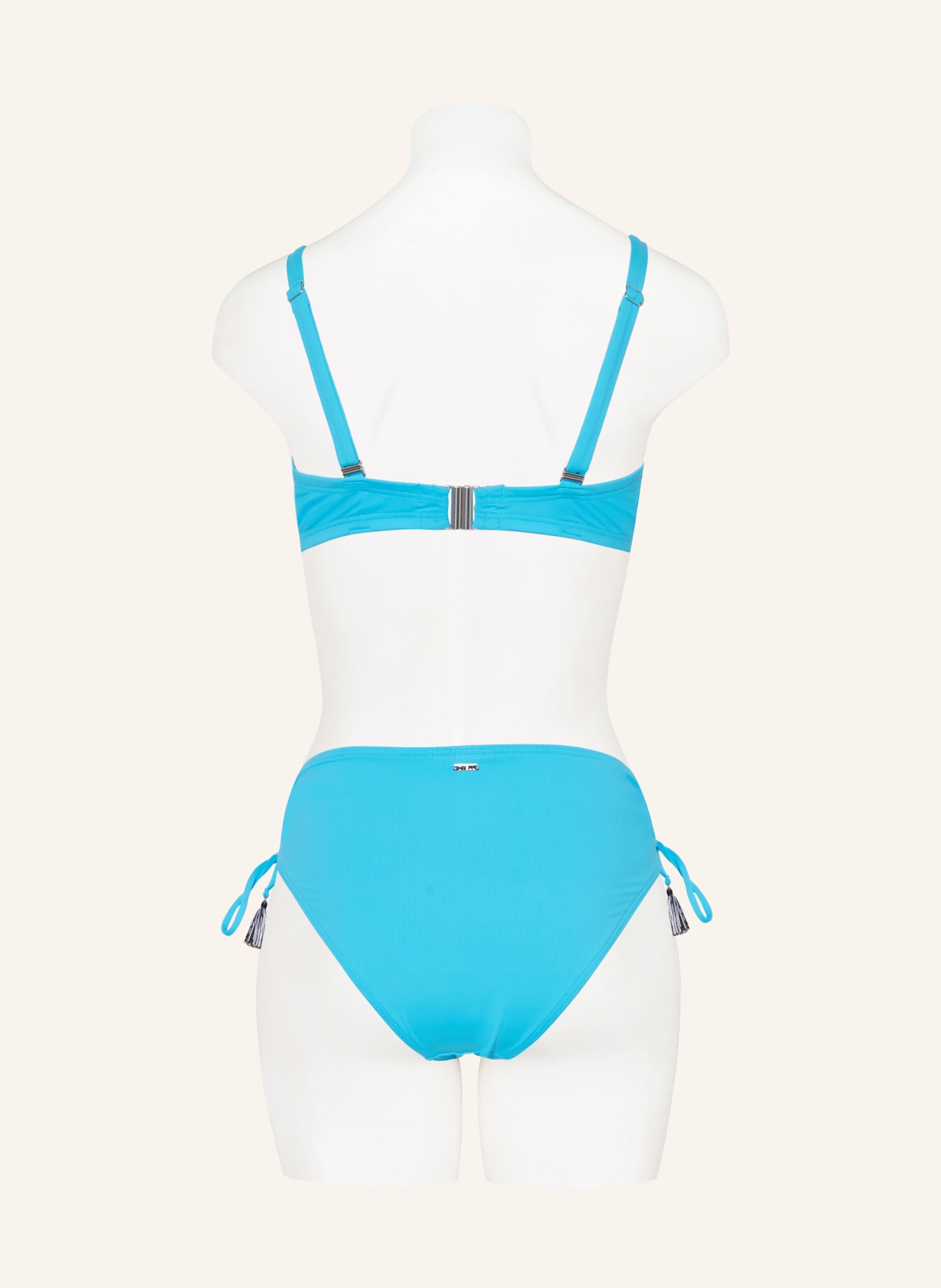 CYELL High-waist bikini bottoms AQUA, Color: TURQUOISE (Image 3)