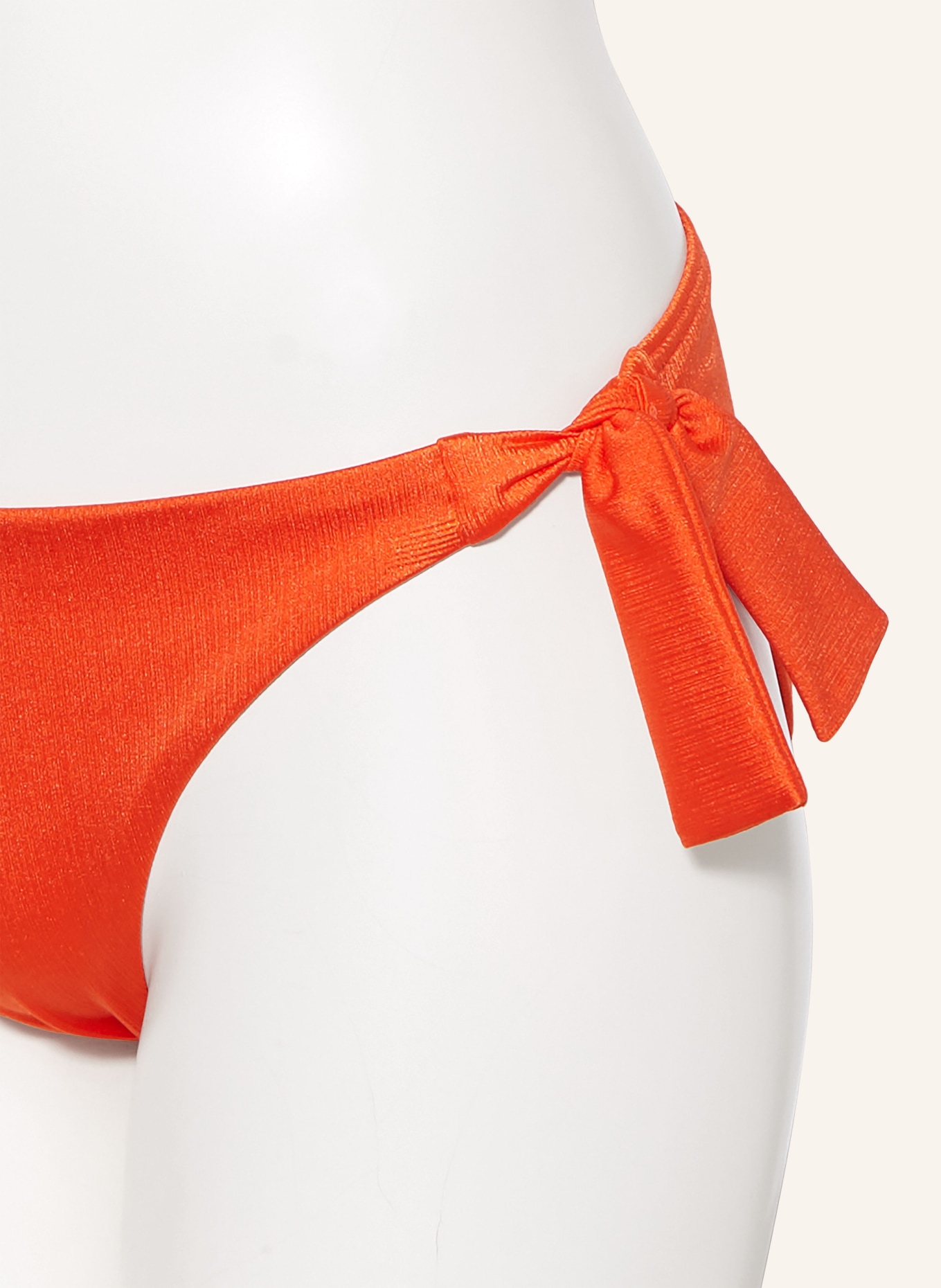 CYELL Triangle bikini bottoms SATIN TOMATO, Color: ORANGE (Image 4)