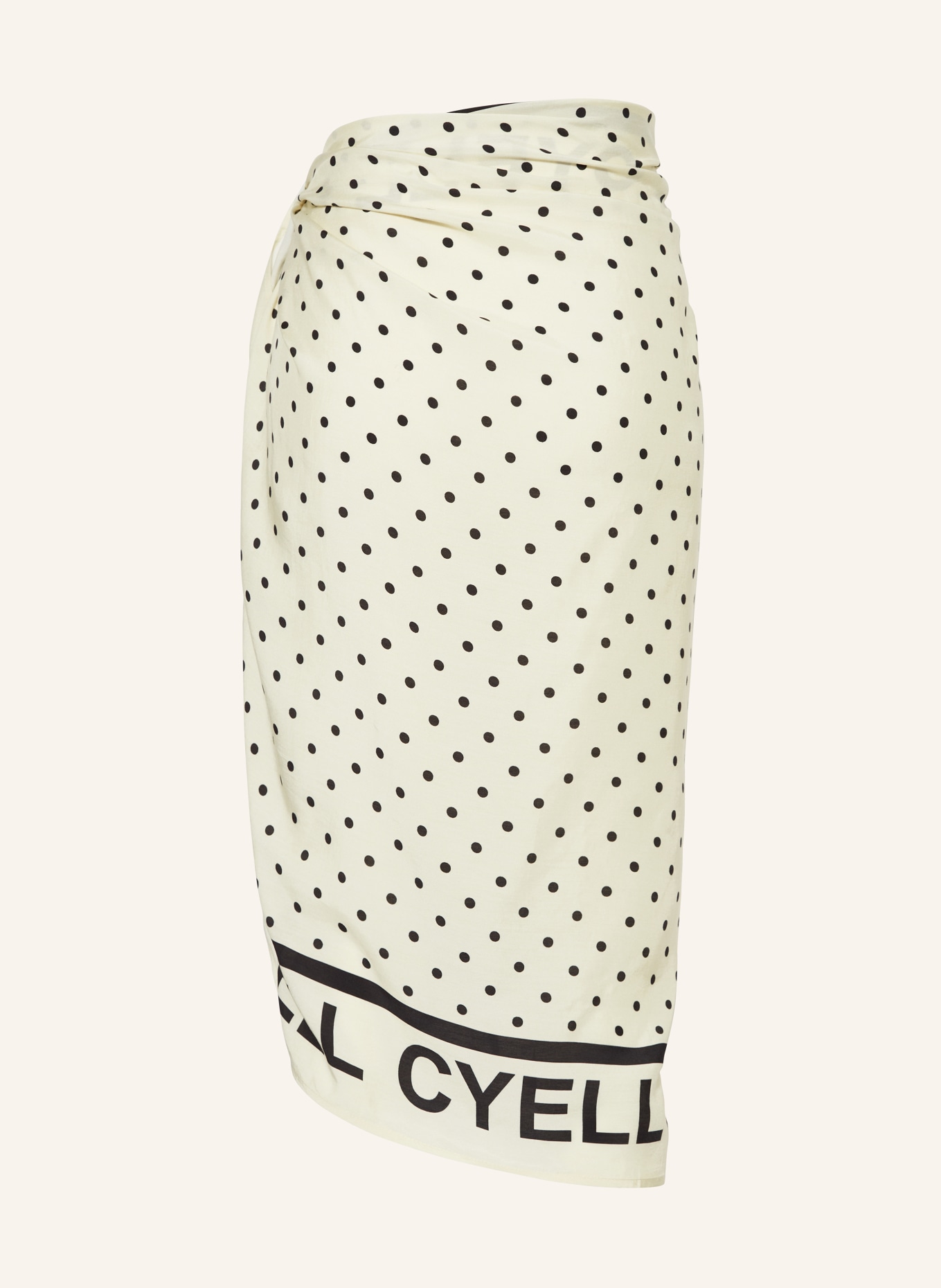 CYELL Sarong ON POINT, Color: LIGHT YELLOW/ BLACK (Image 2)