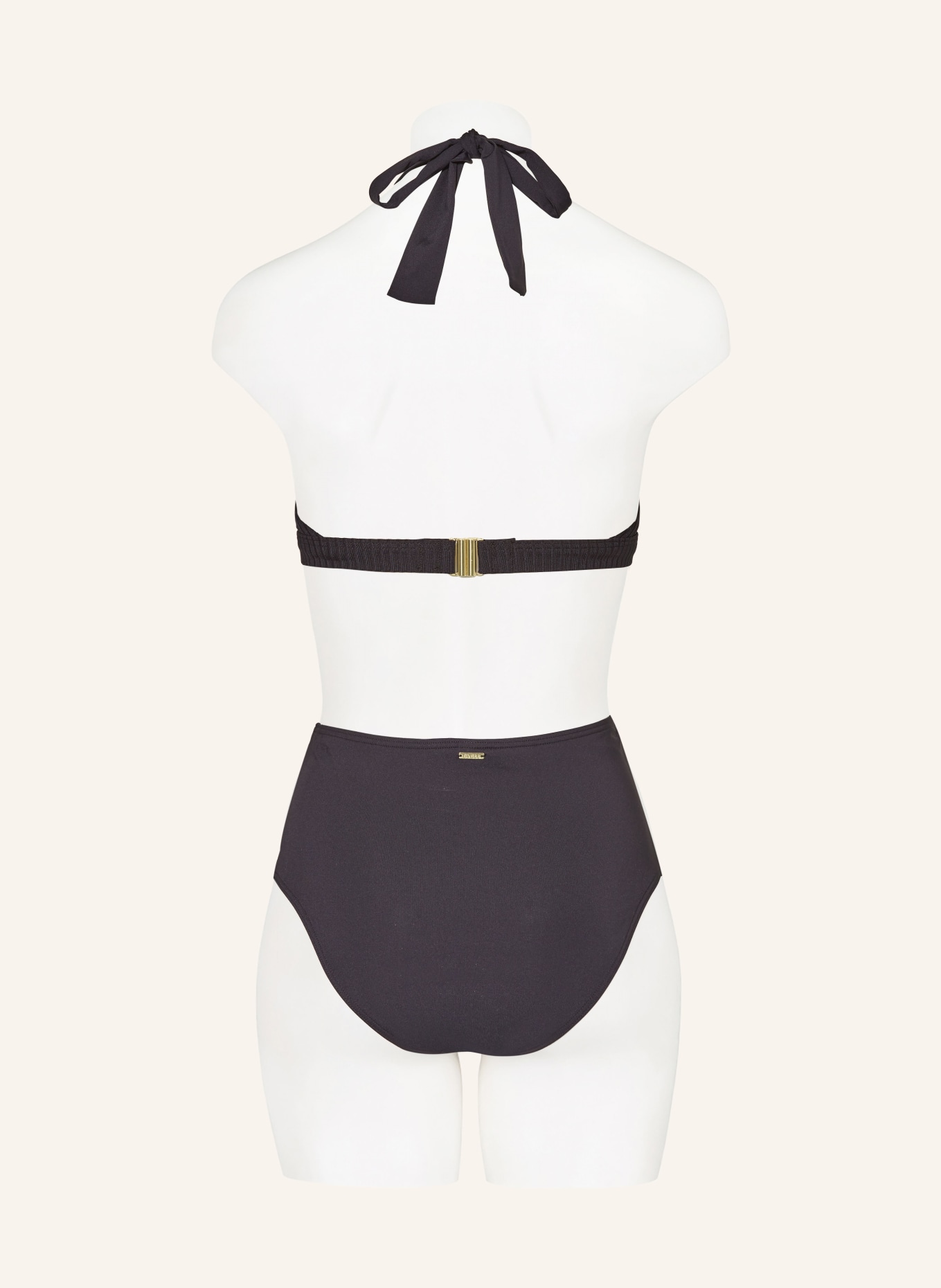 CYELL High-waist bikini bottoms CAVIAR, Color: BLACK (Image 3)