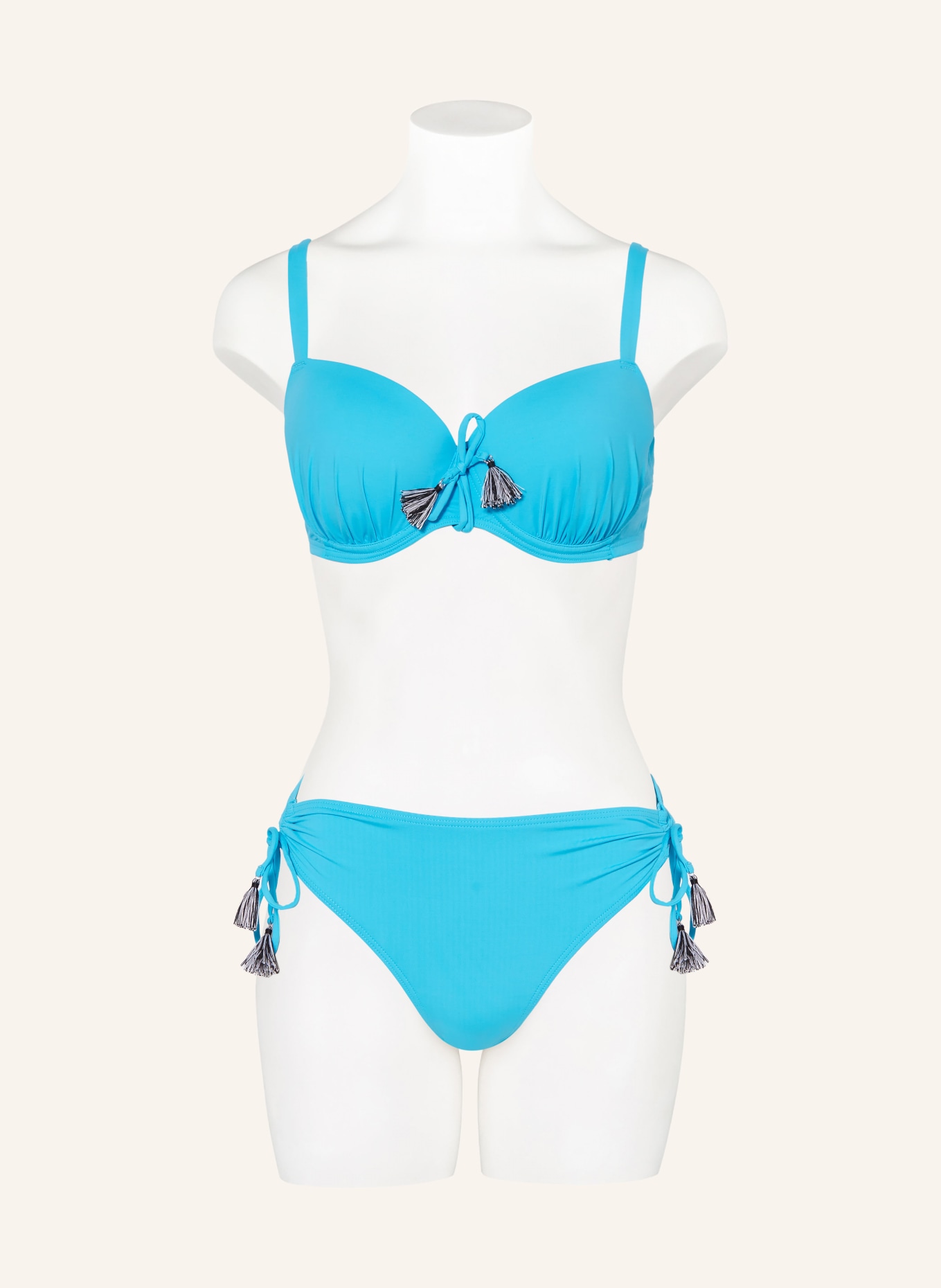 CYELL Góra od bikini z fiszbinami AQUA, Kolor: TURKUSOWY (Obrazek 2)