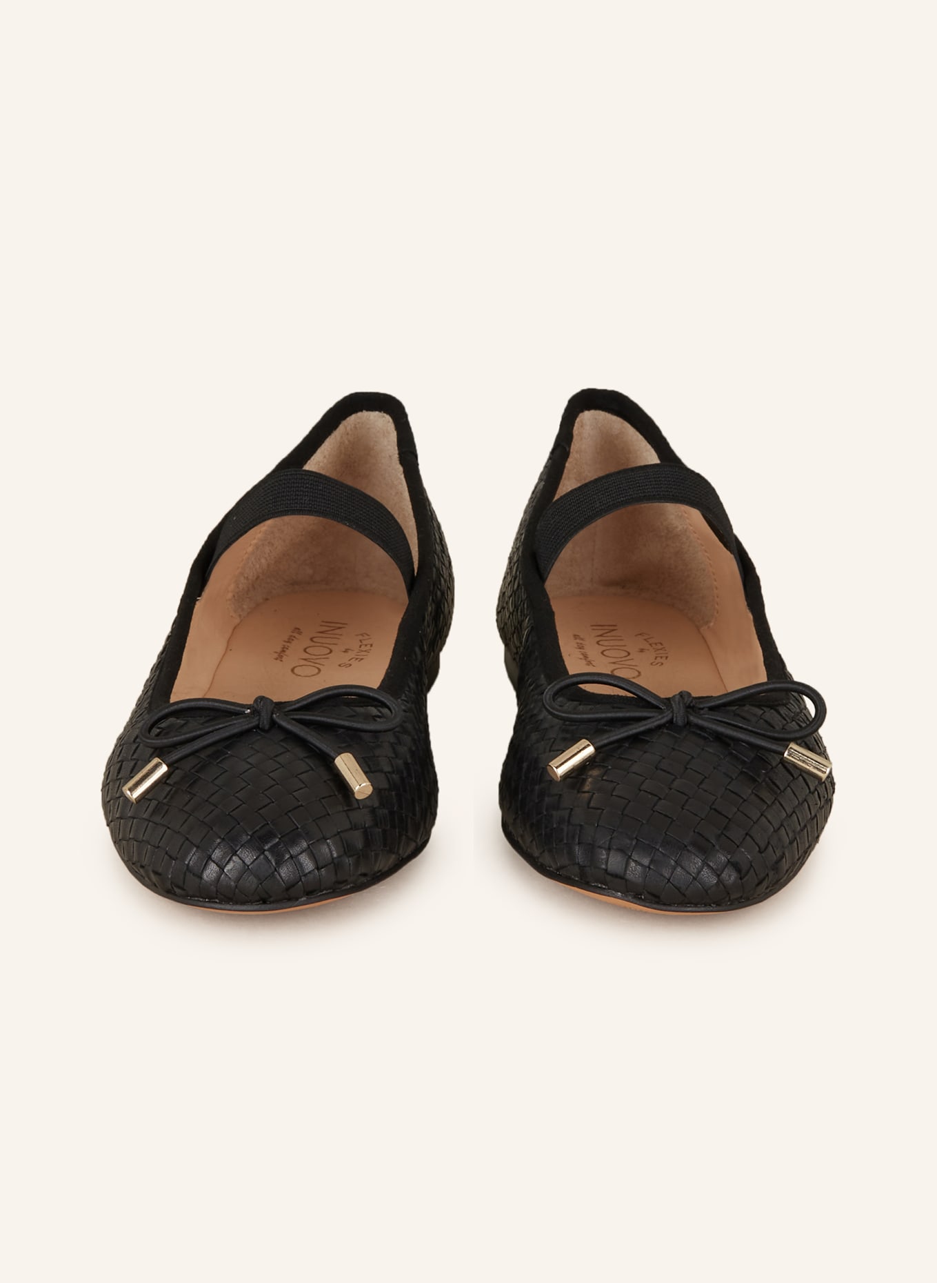 INUOVO Ballet flats, Color: BLACK (Image 3)
