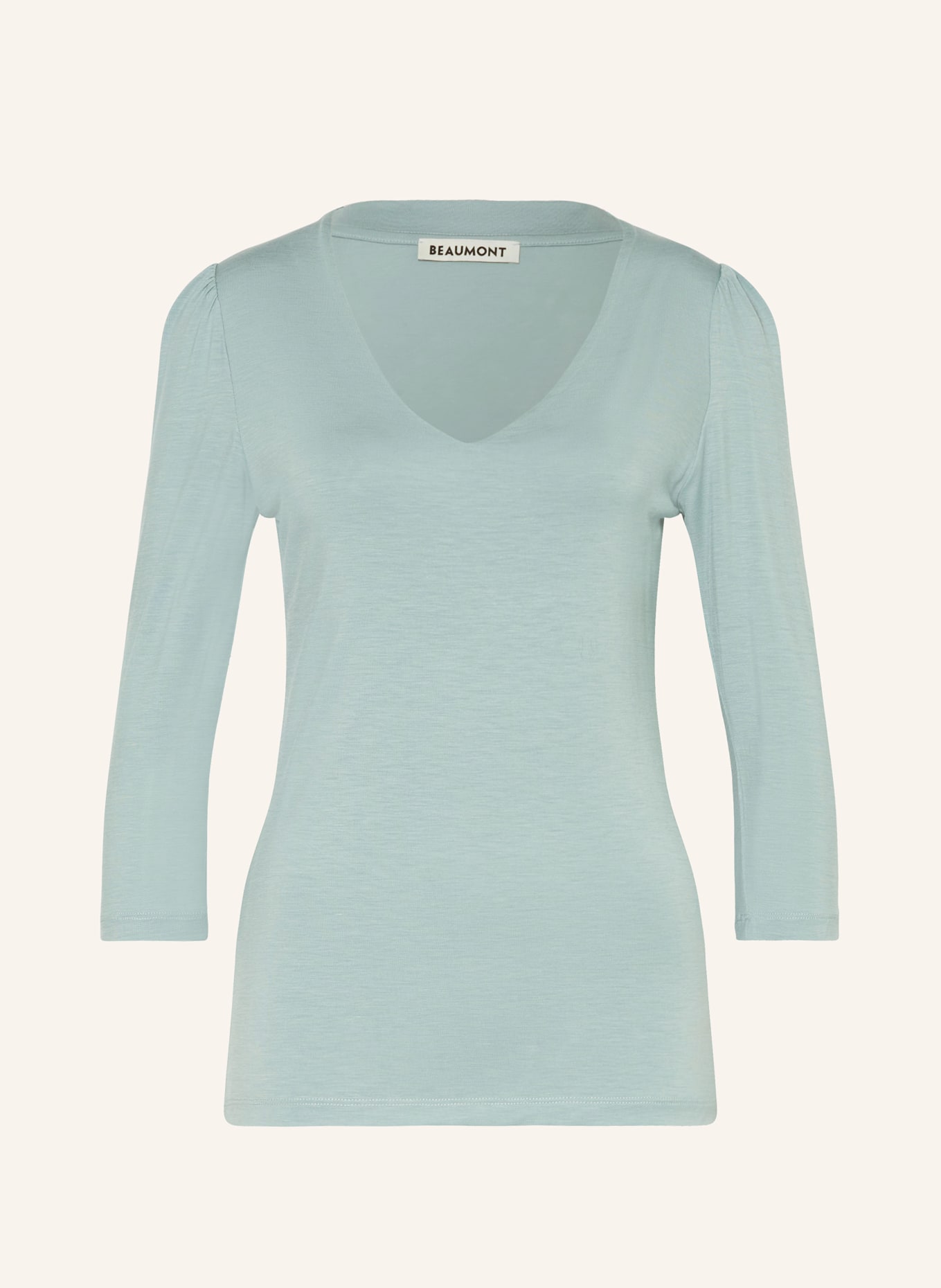 BEAUMONT Shirt with 3/4 sleeves, Color: LIGHT BLUE (Image 1)