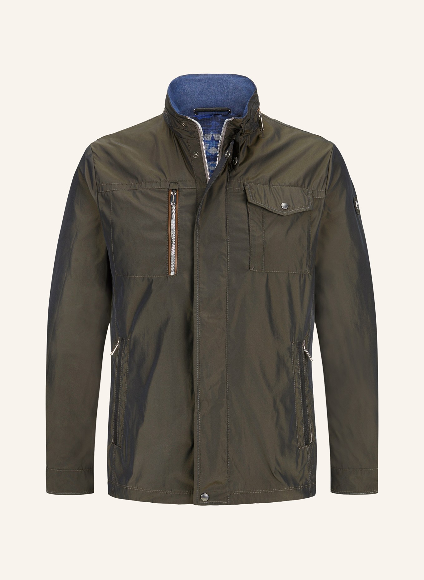 MILESTONE Jacket MSFLOYD, Color: DARK BROWN (Image 1)